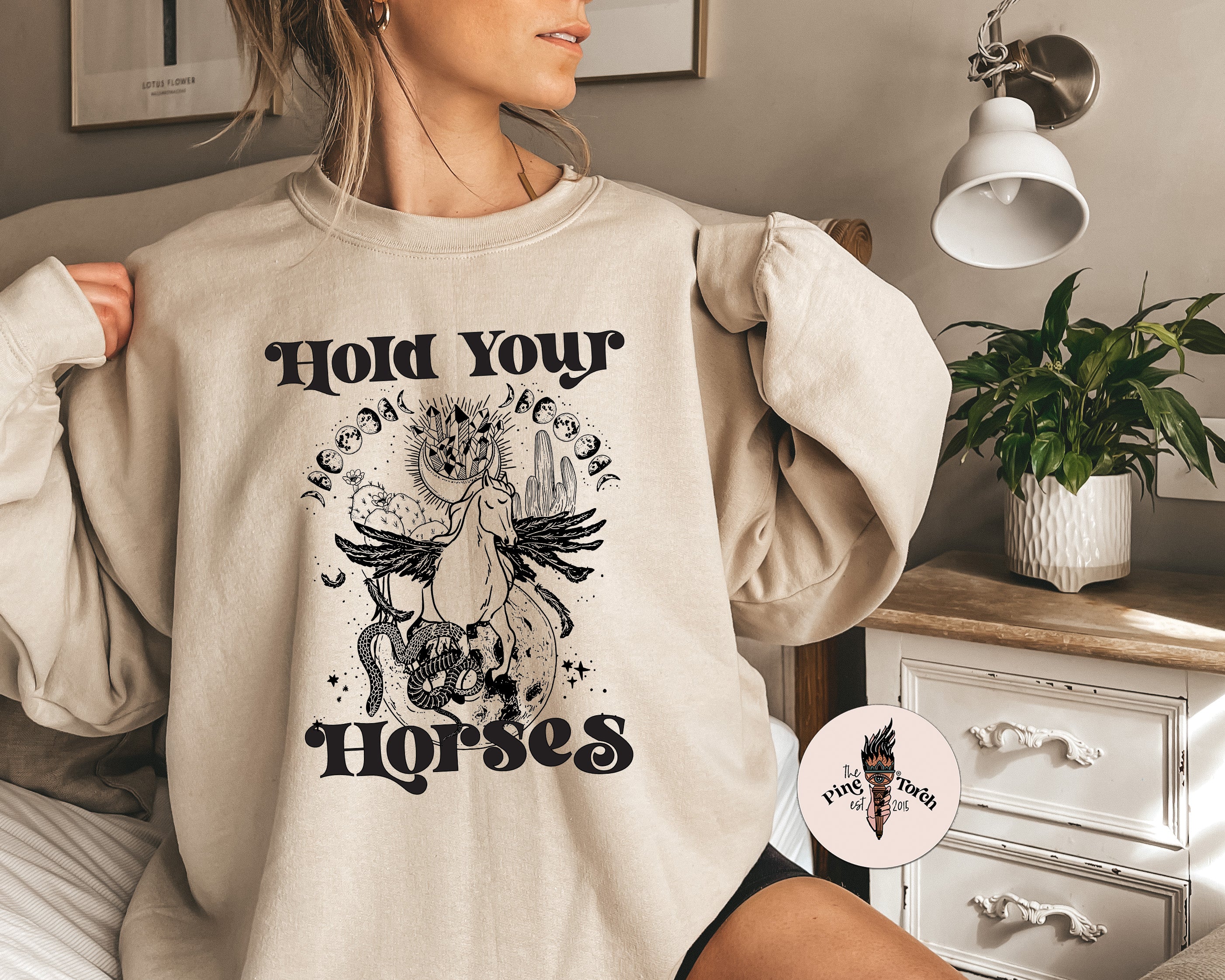 HOLD YOUR HORSES // UNISEX PULLOVER