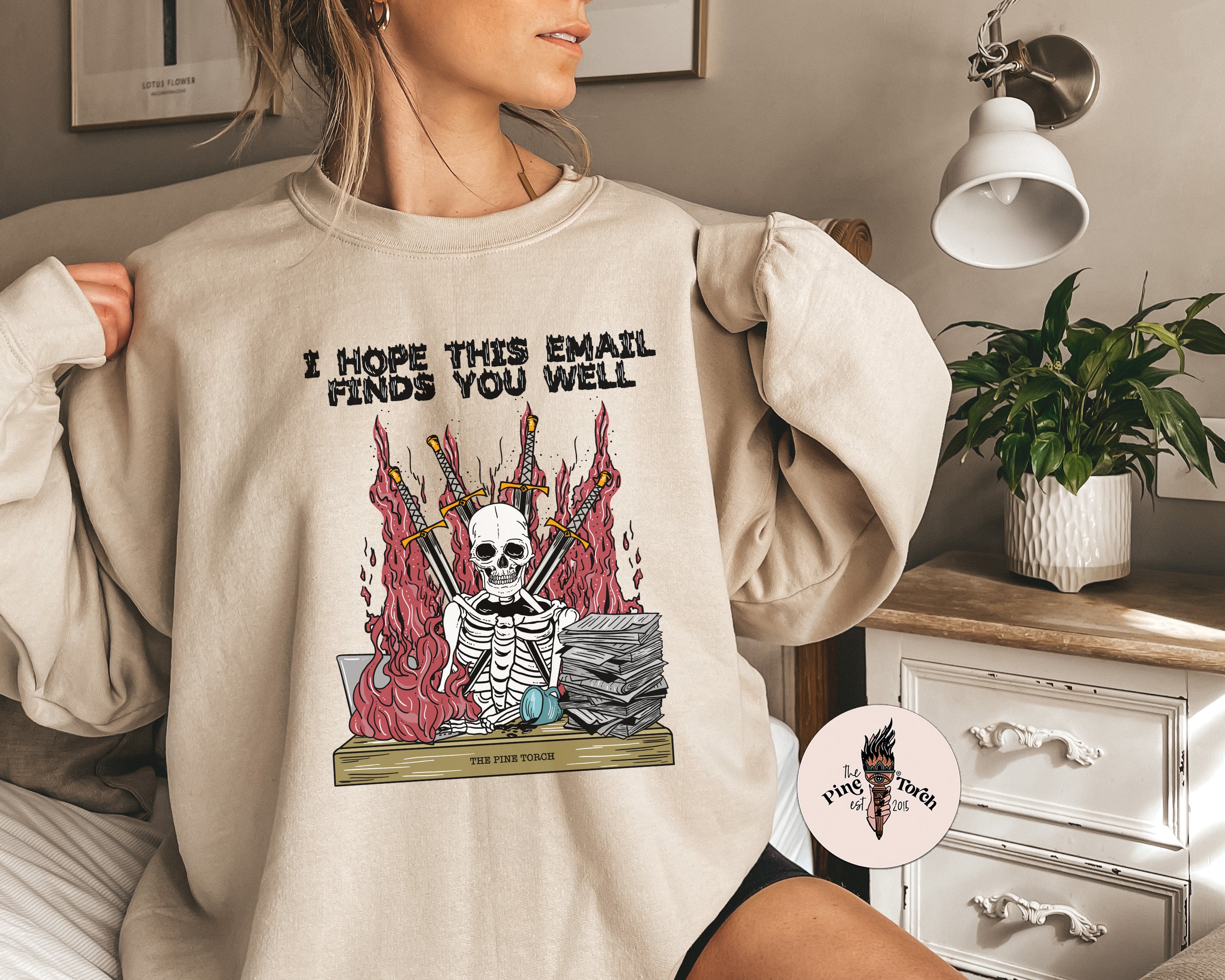 I HOPE THIS EMAIL FINDS YOU WELL // UNISEX PULLOVER