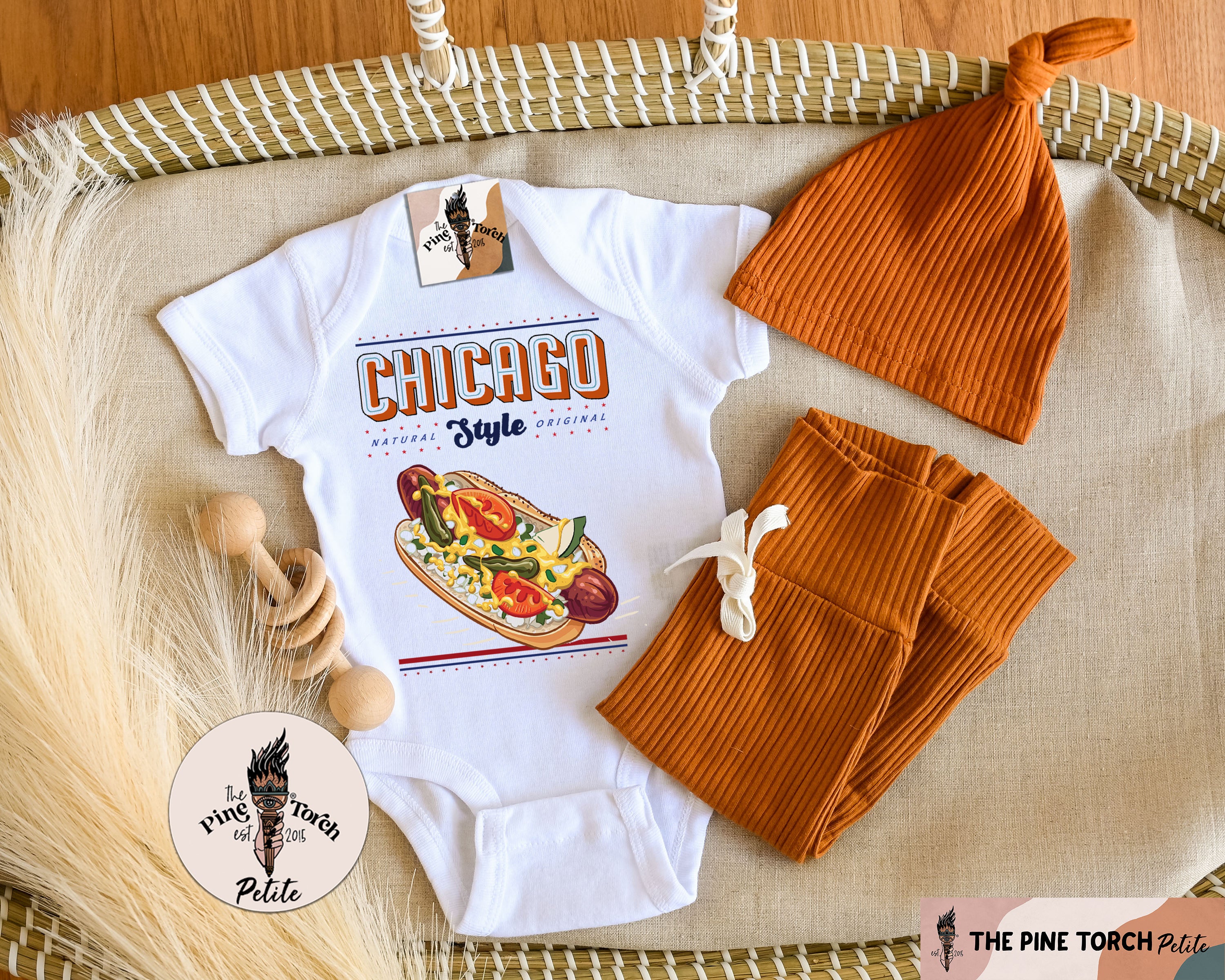« CHICAGO STYLE HOTDOG » KID'S TEE
