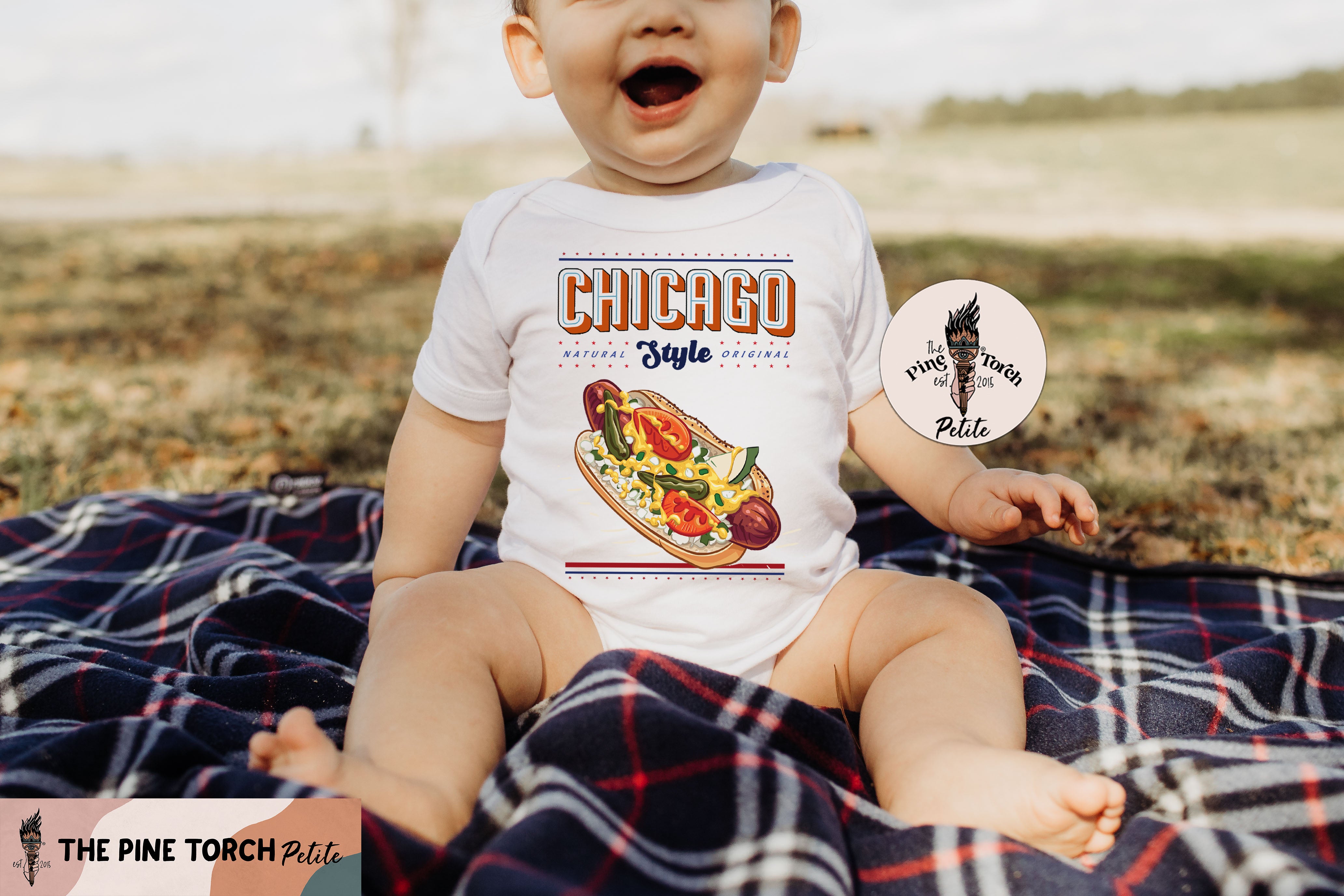 « CHICAGO STYLE HOTDOG » KID'S TEE