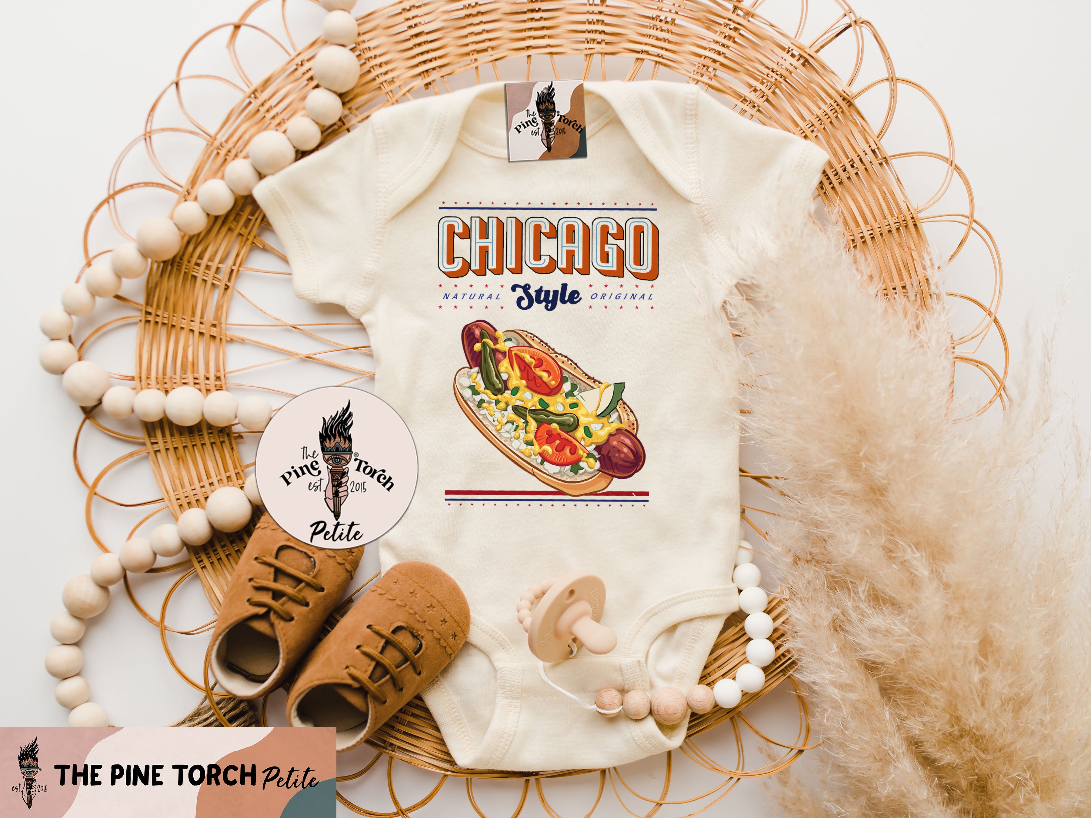 « CHICAGO STYLE HOTDOG » KID'S TEE