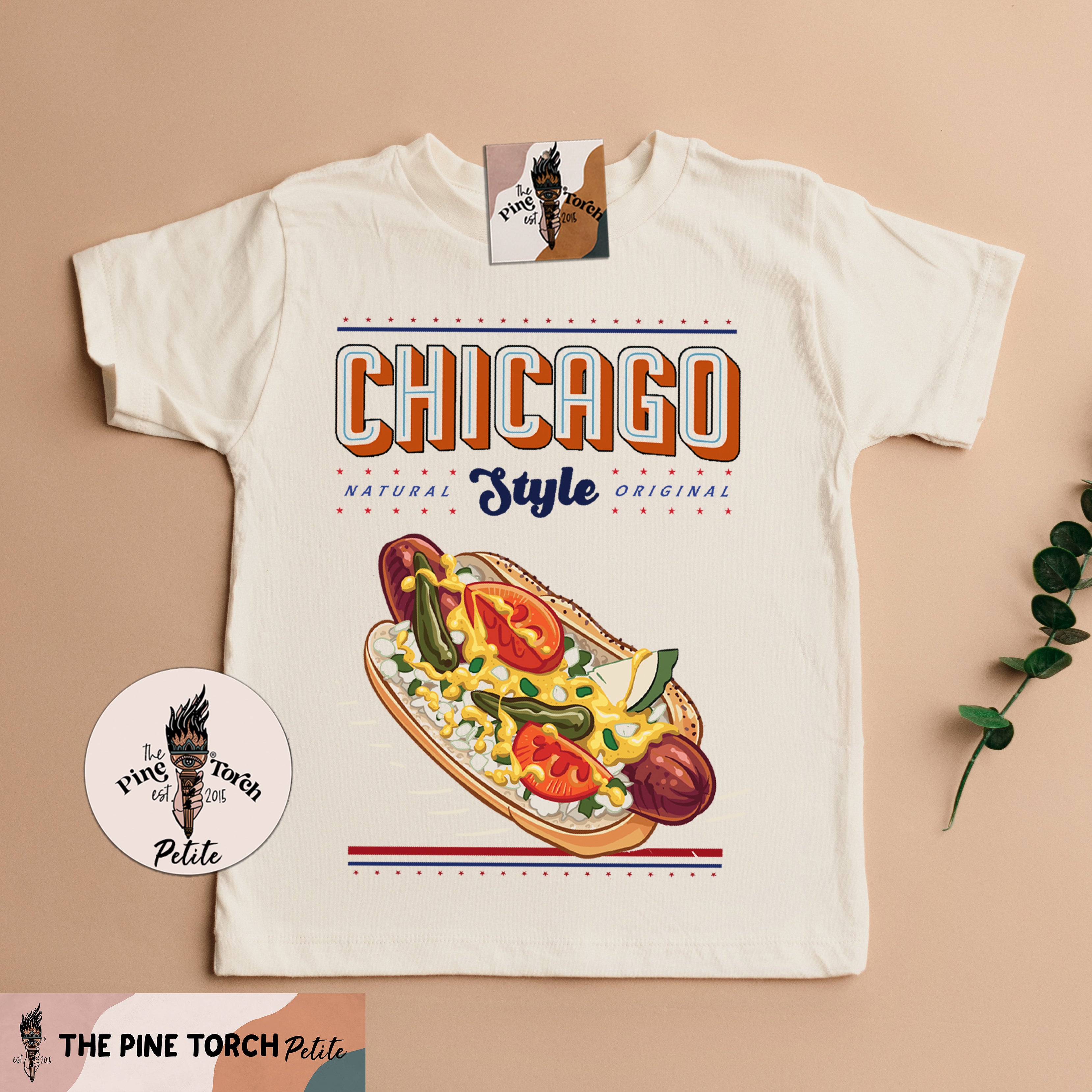 « CHICAGO STYLE HOTDOG » KID'S TEE