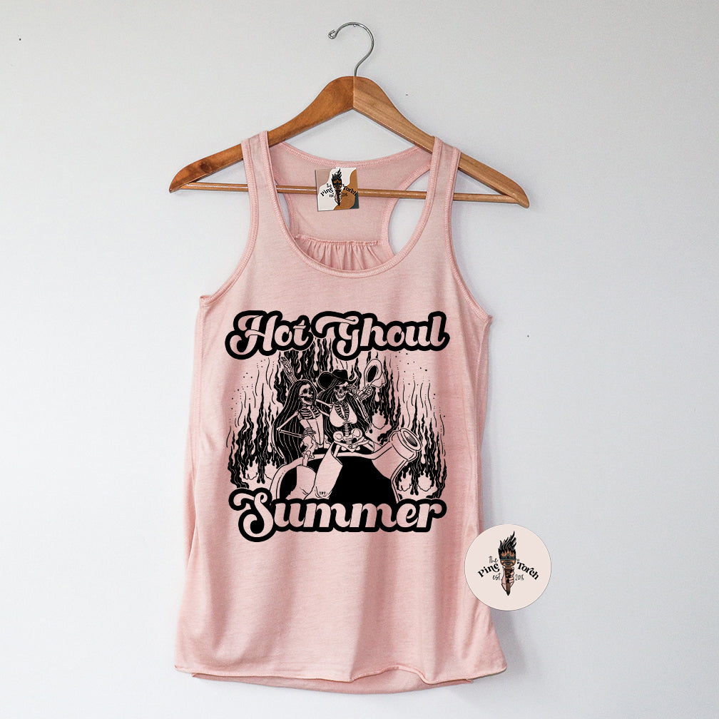 HOT GHOUL SUMMER // FLOWY RACERBACK TANK