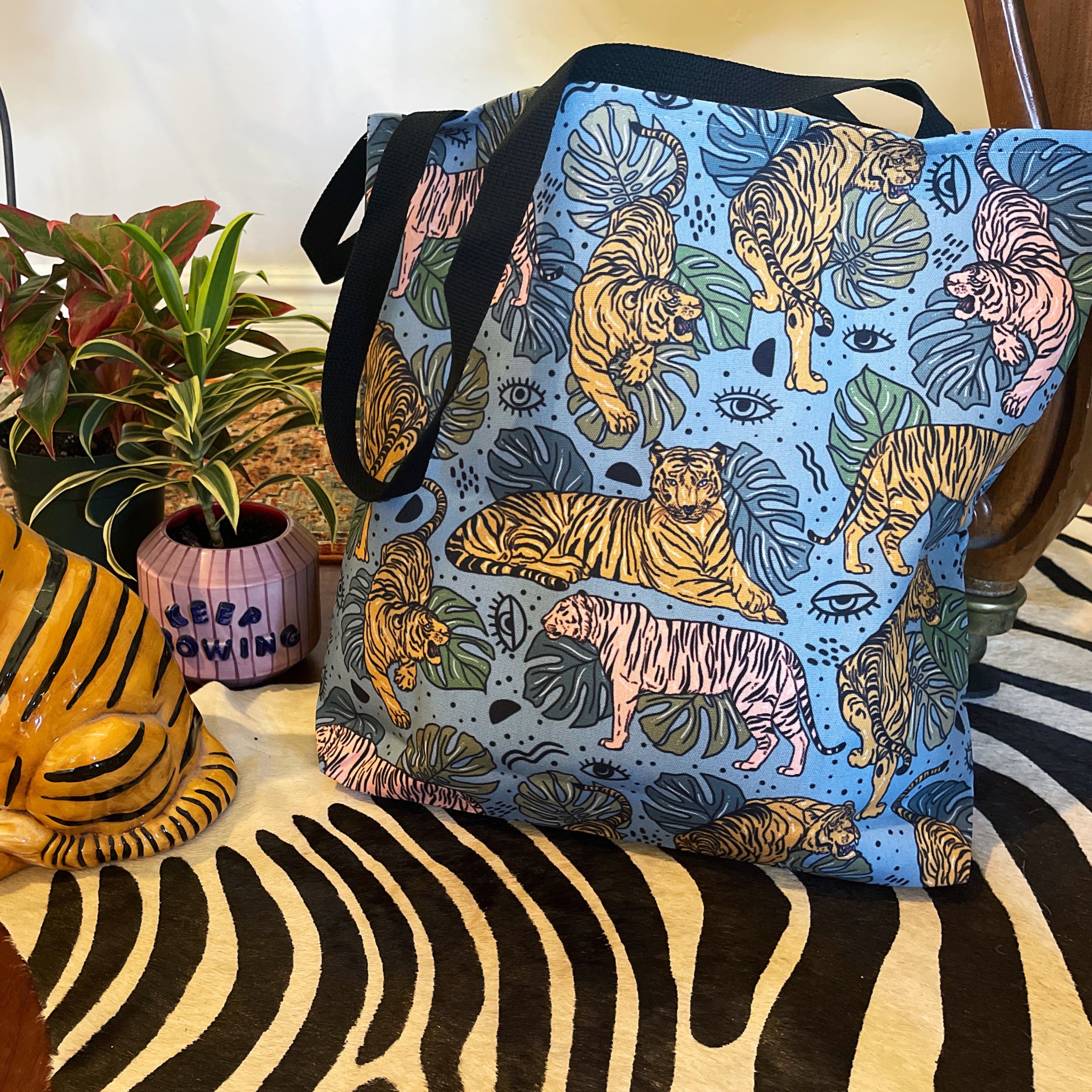 JUNGLE TIGER // TOTE BAG (3 Sizes)