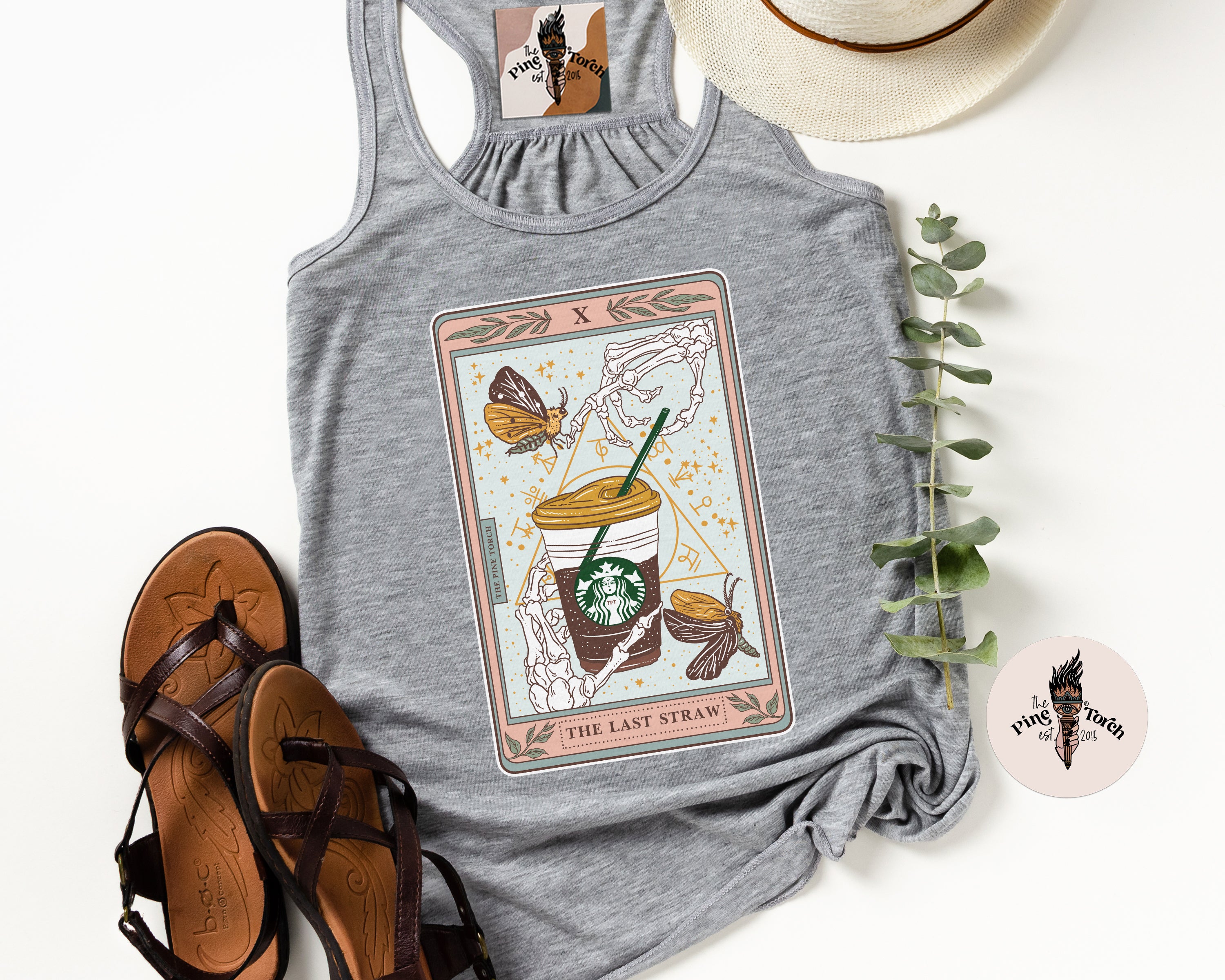 THE LAST STRAW // FLOWY RACERBACK TANK