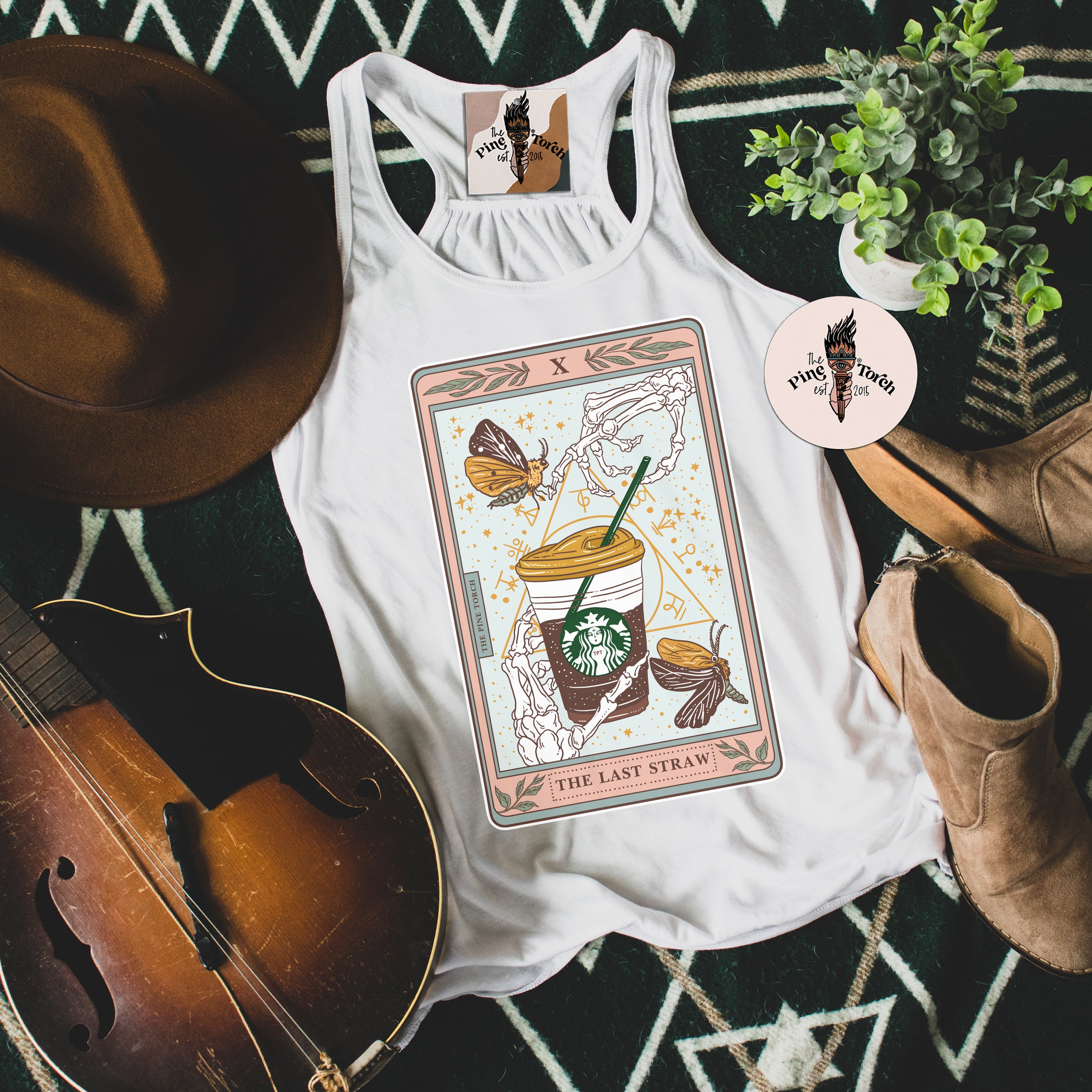 THE LAST STRAW // FLOWY RACERBACK TANK