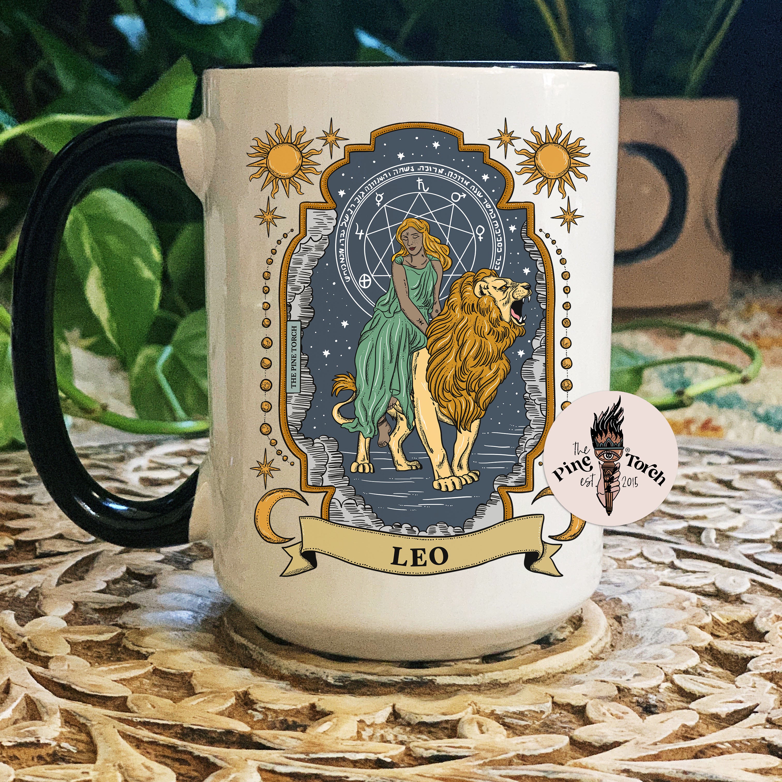 LEO // 15 oz COFFEE MUG