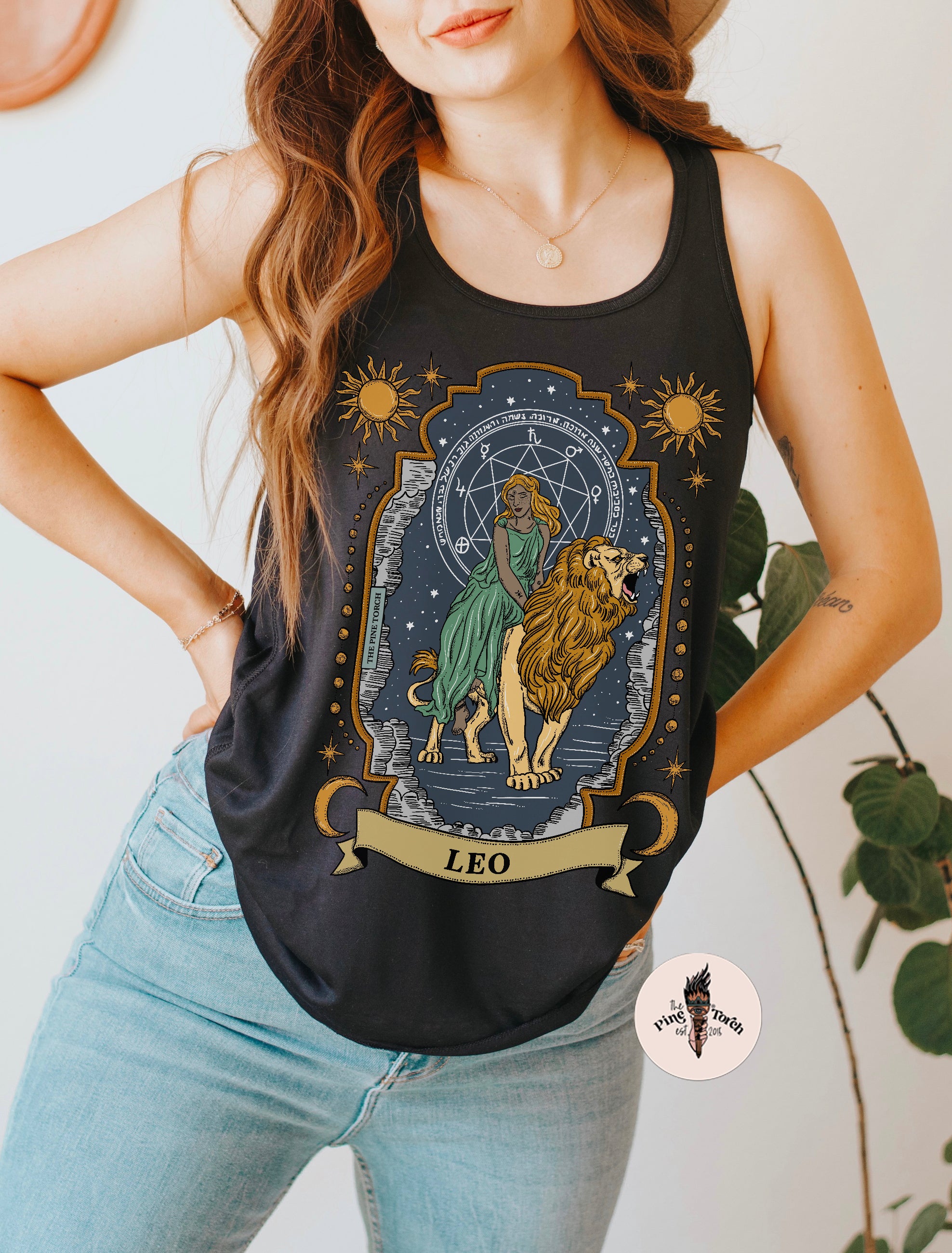 LEO // FLOWY RACERBACK TANK