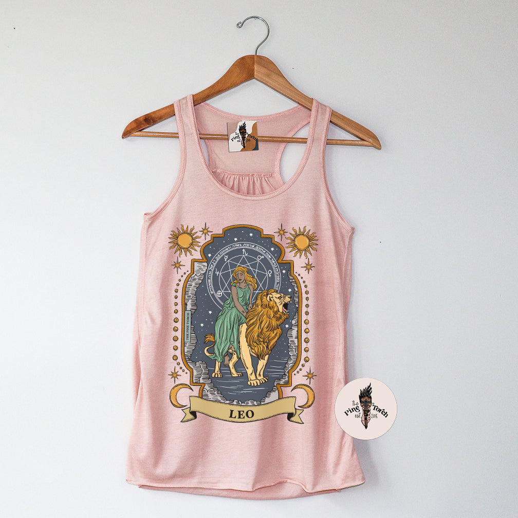 LEO // FLOWY RACERBACK TANK