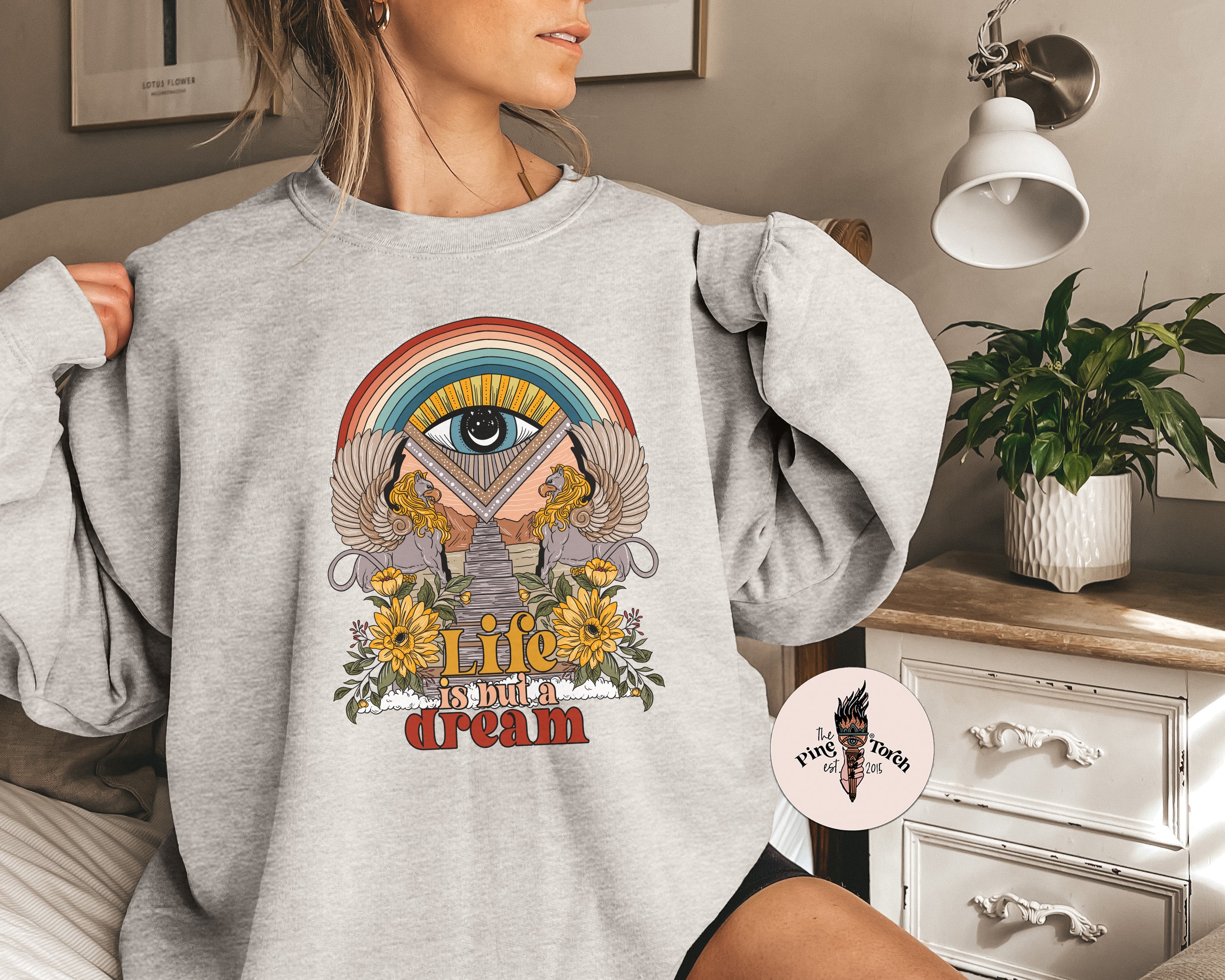 LIFE IS BUT A DREAM // UNISEX PULLOVER