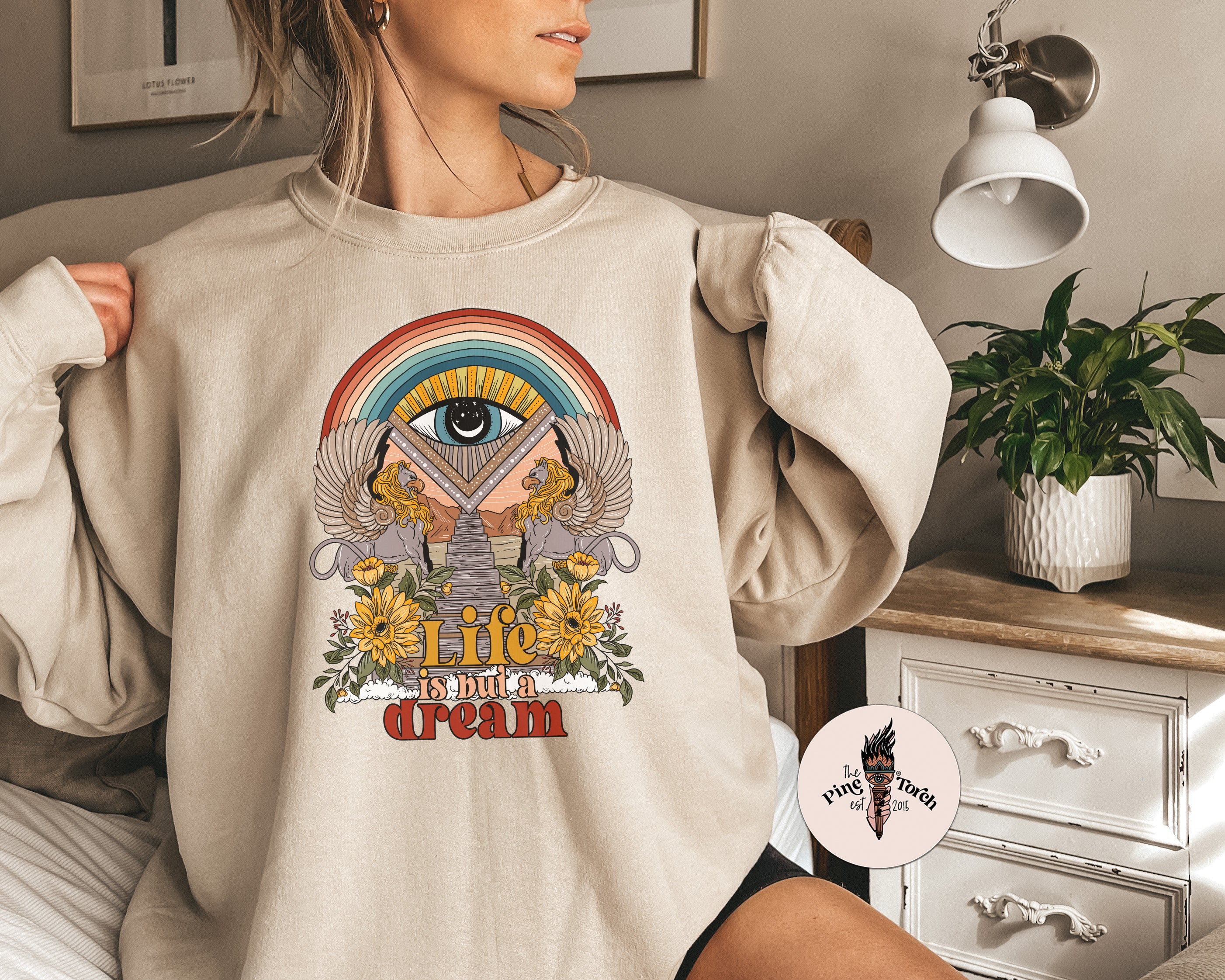 LIFE IS BUT A DREAM // UNISEX PULLOVER