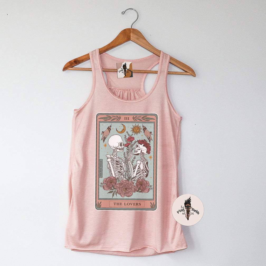 THE LOVERS // FLOWY RACERBACK TANK