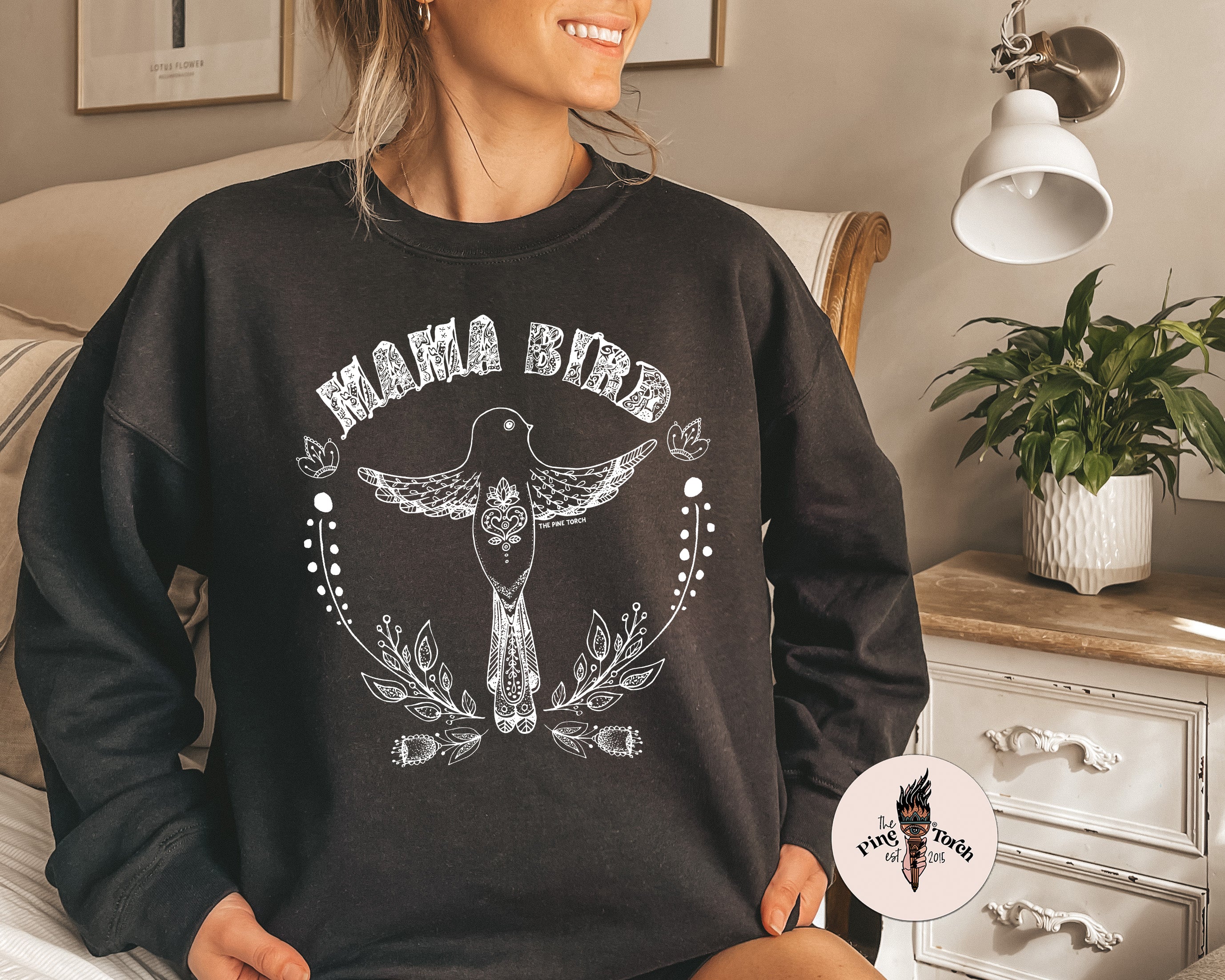 MAMA BIRD // UNISEX PULLOVER