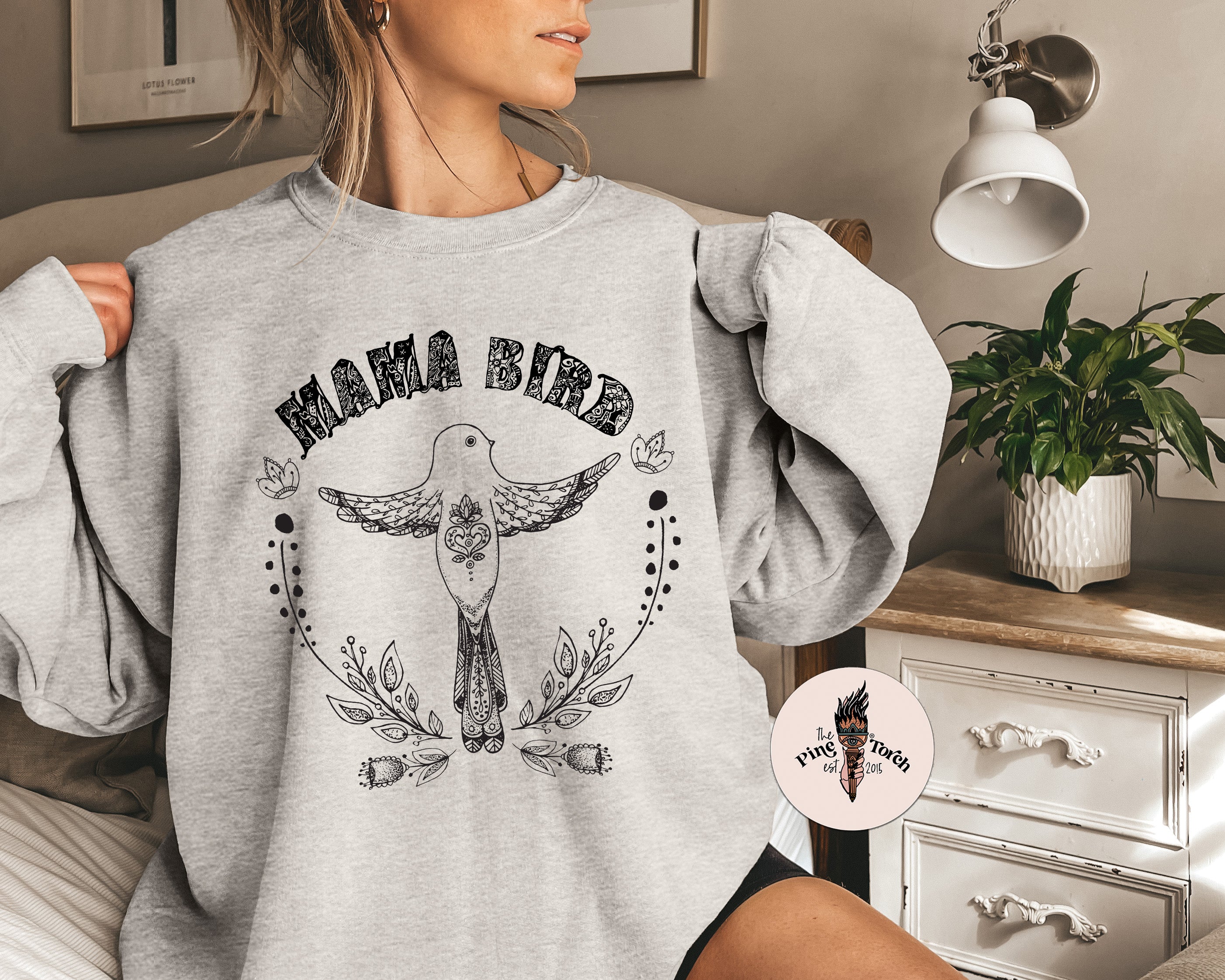 MAMA BIRD // UNISEX PULLOVER