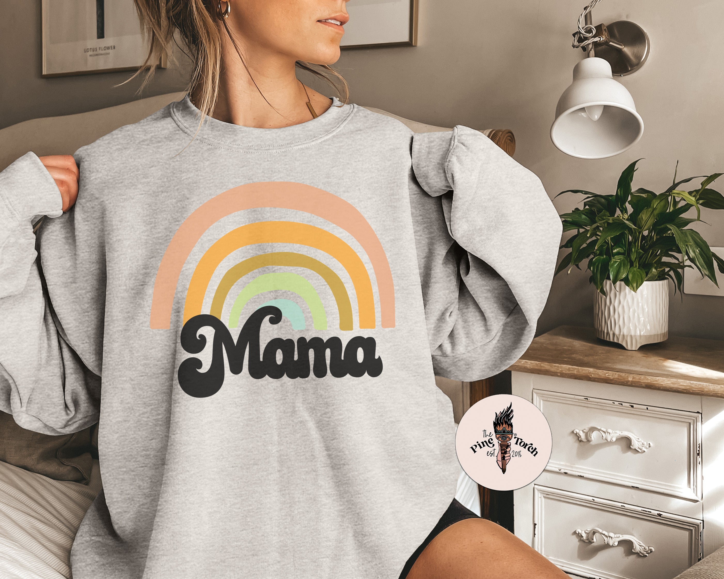RAINBOW MAMA // UNISEX PULLOVER