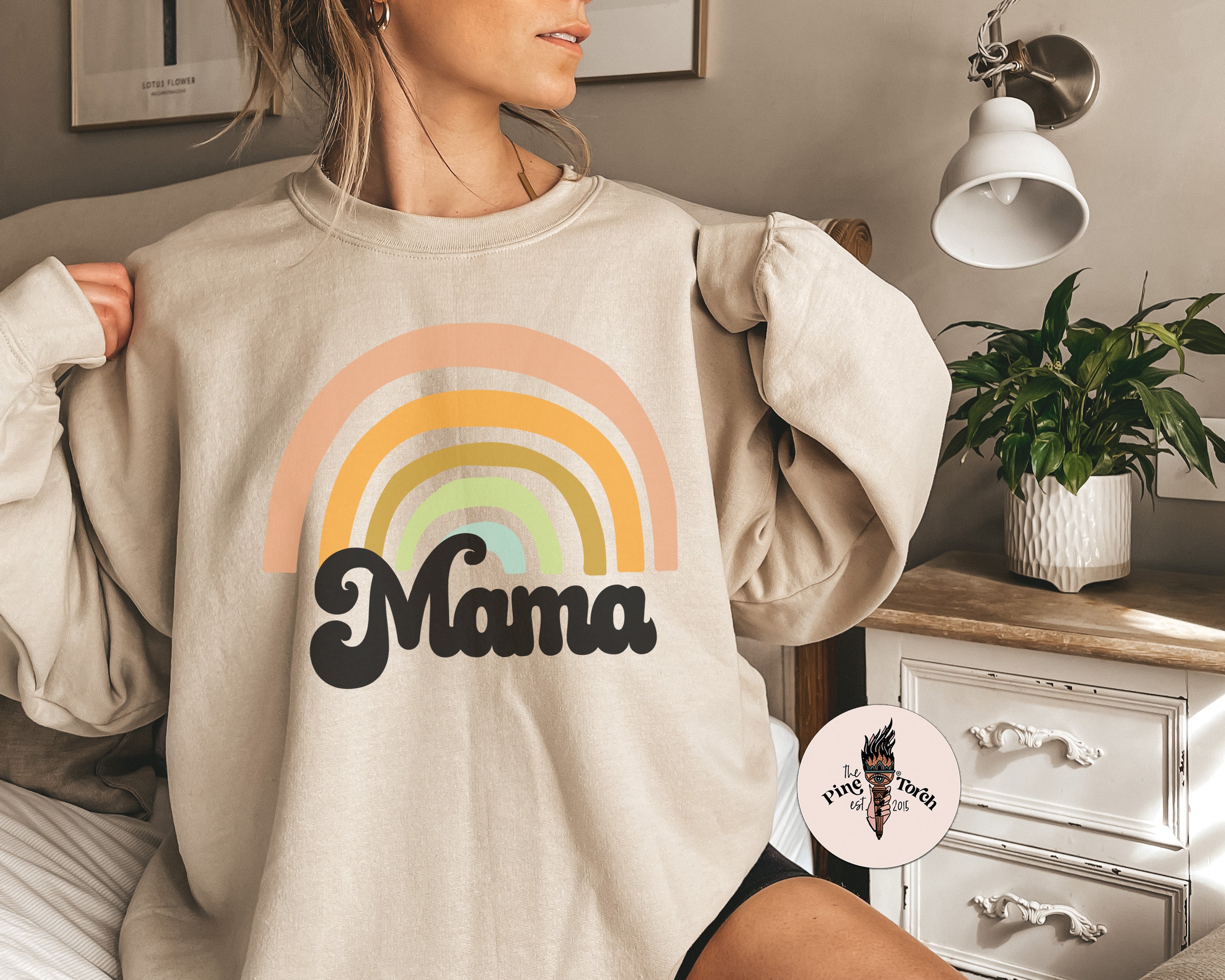 RAINBOW MAMA // UNISEX PULLOVER