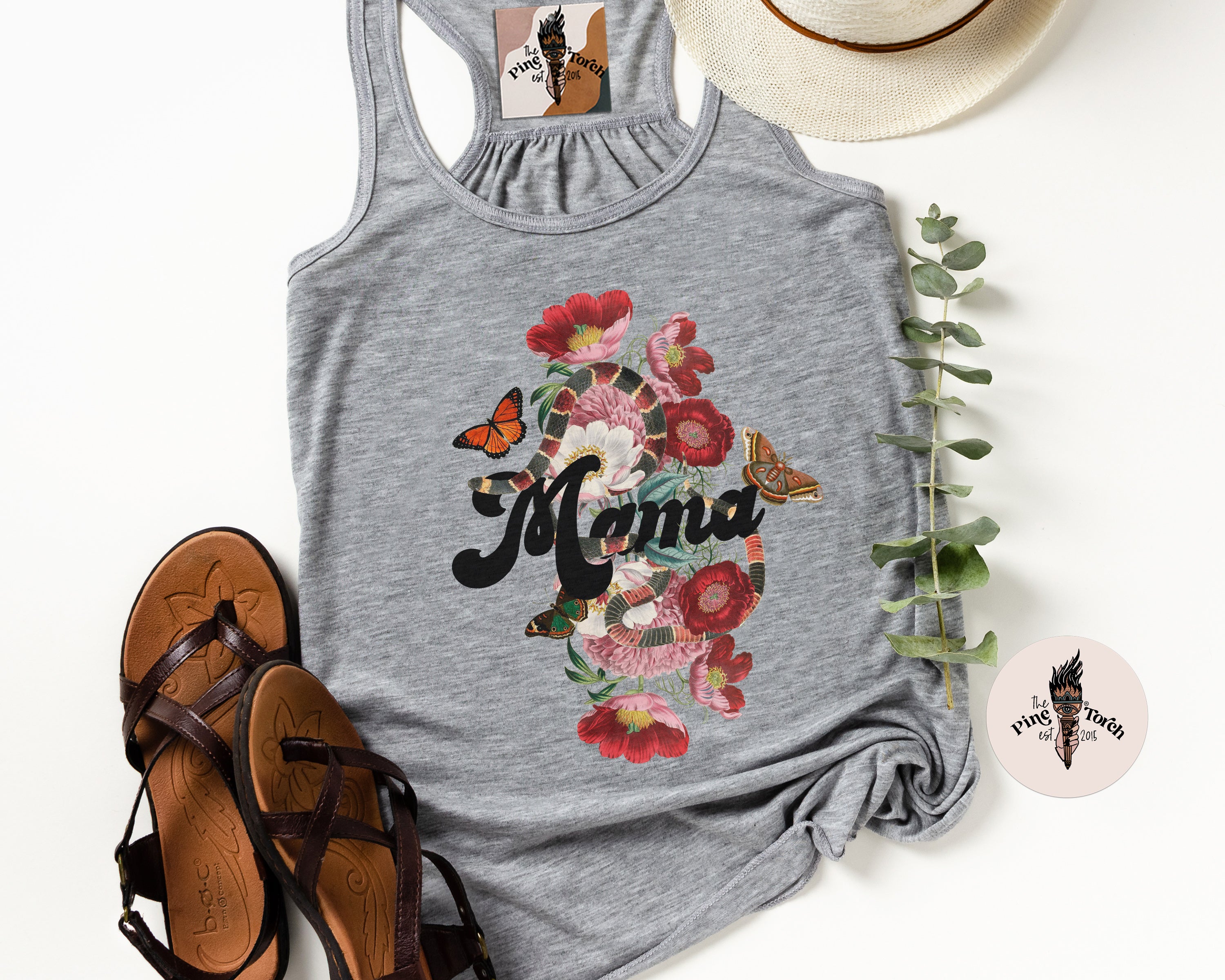 MAMA SNAKE // FLOWY RACERBACK TANK