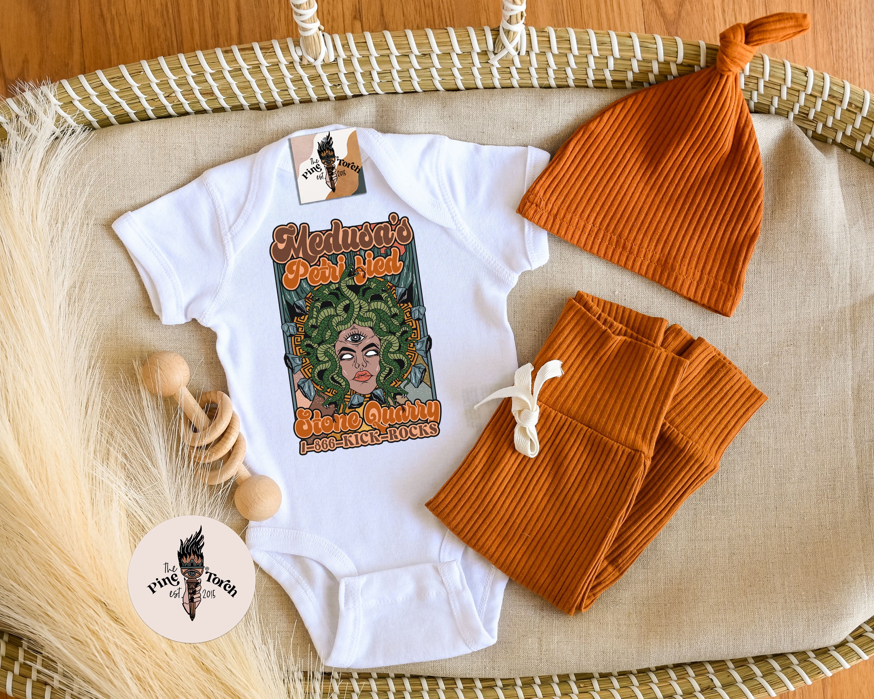 « MEDUSA'S PETRIFIED STONE QUARRY » BODYSUIT