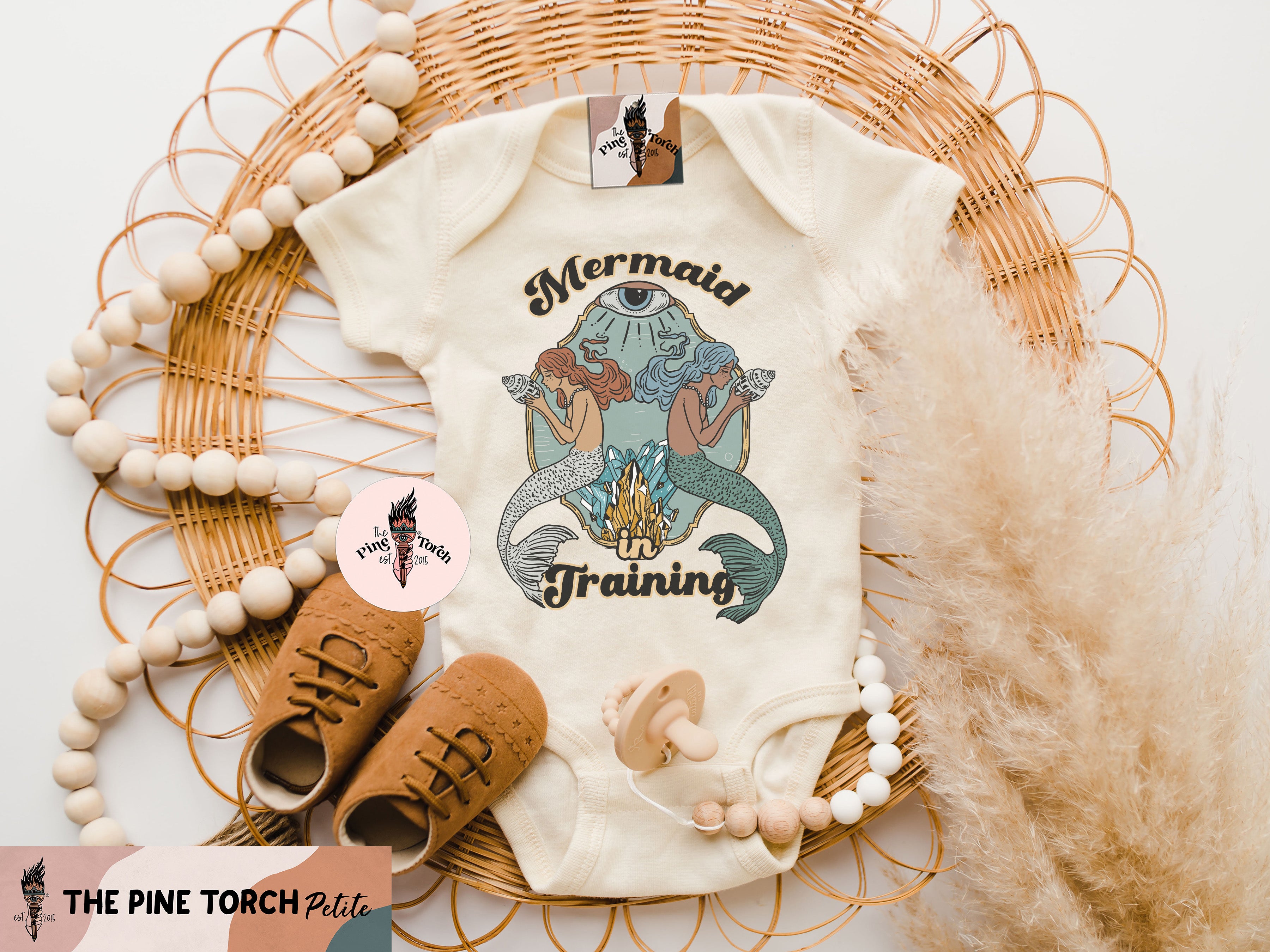 « MERMAID IN TRAINING » BODYSUIT