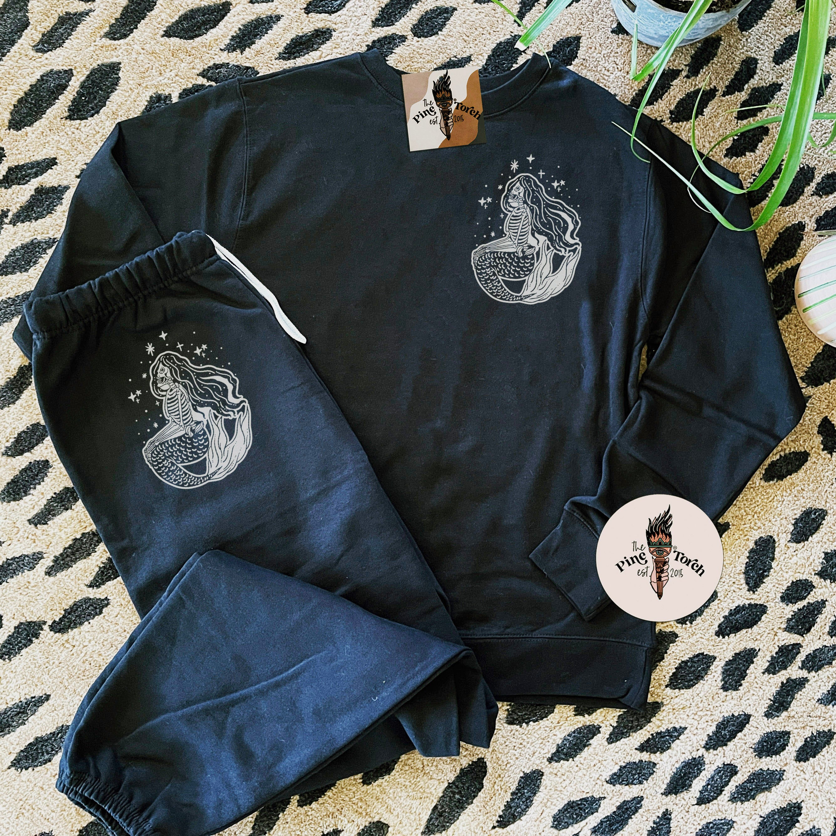 « SKELETON MERMAID » LOUNGE SET