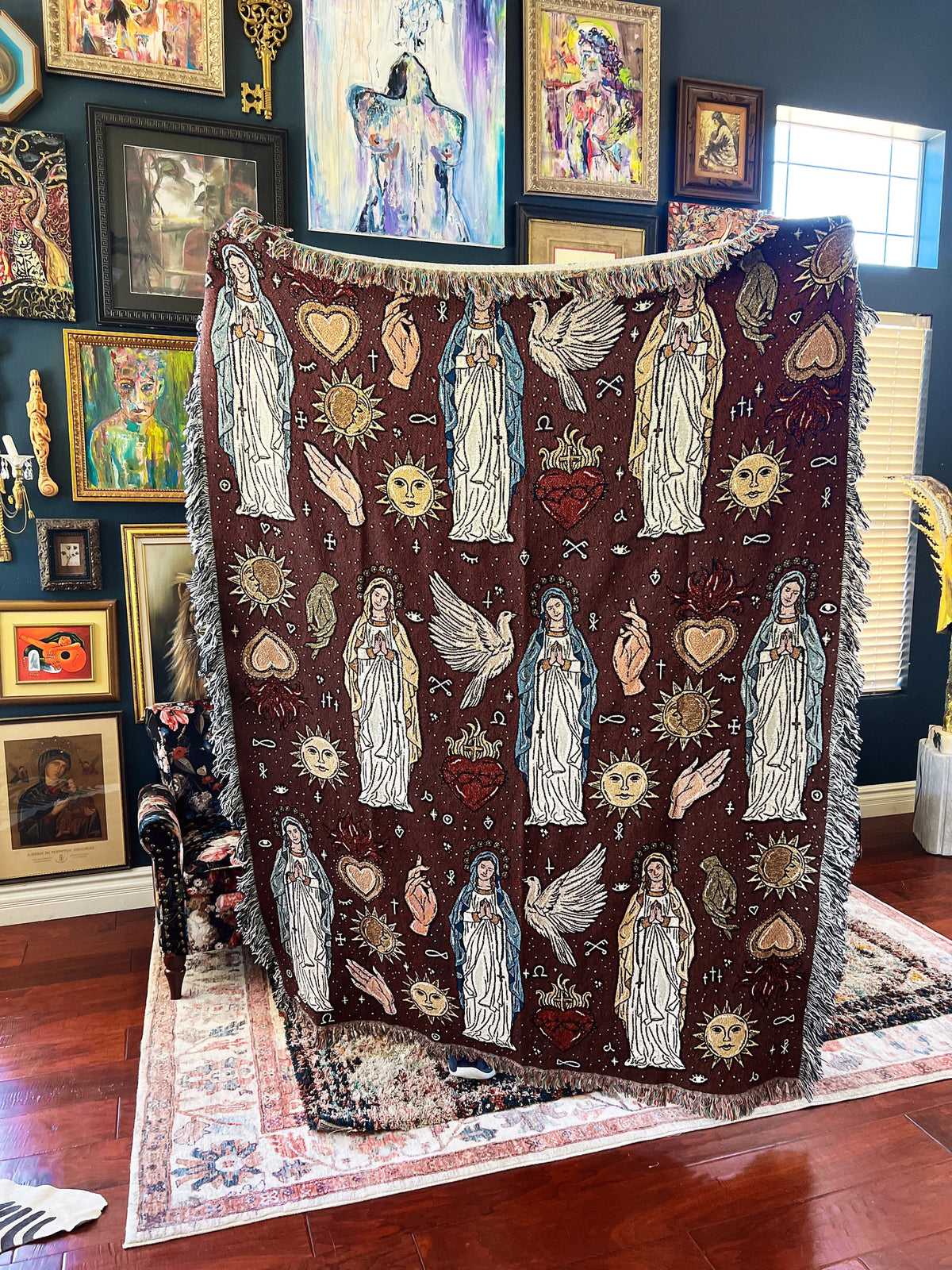 MILAGROS // WOVEN FRINGE BLANKET | The Pine Torch