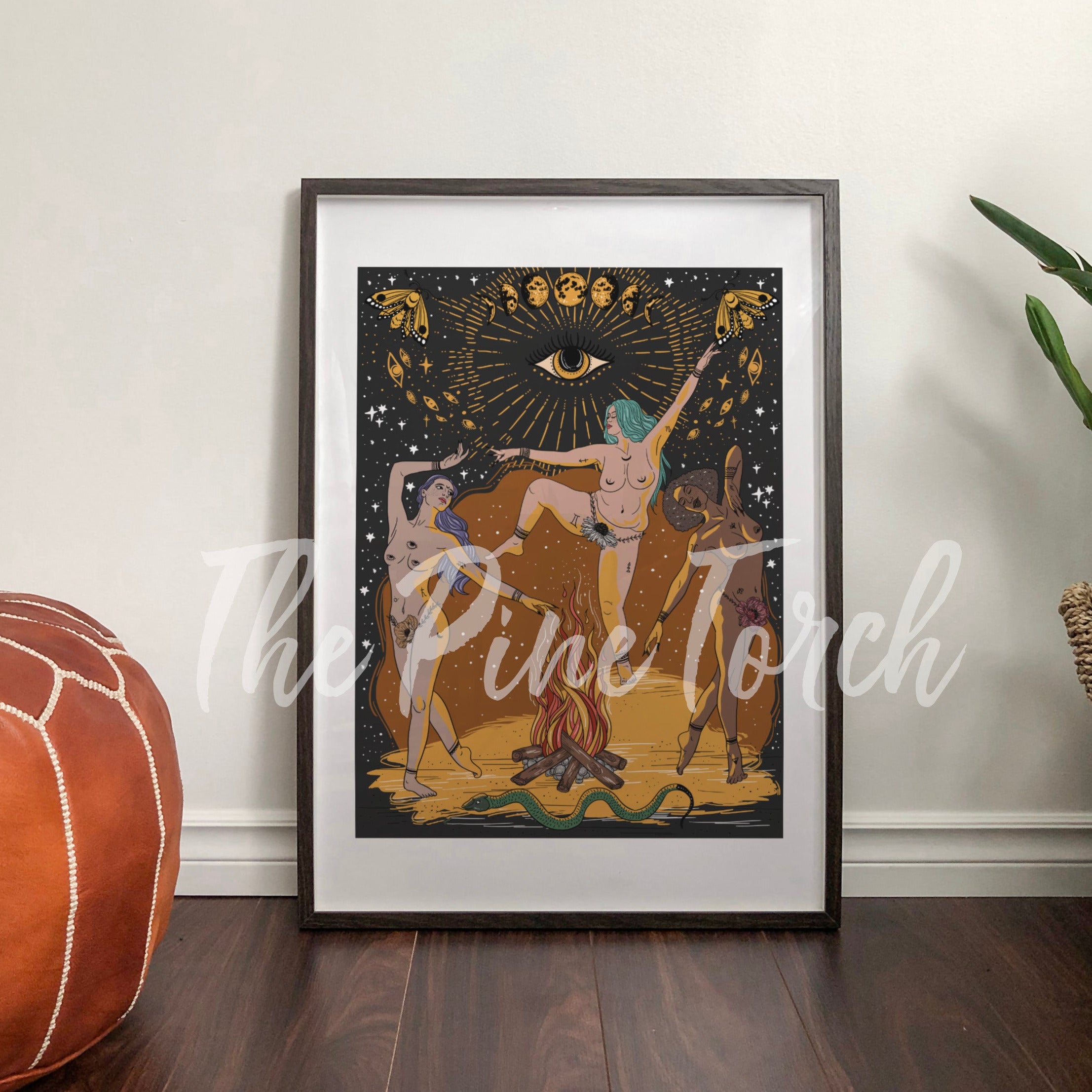 MOONDANCE // FRAMED POSTER PRINT