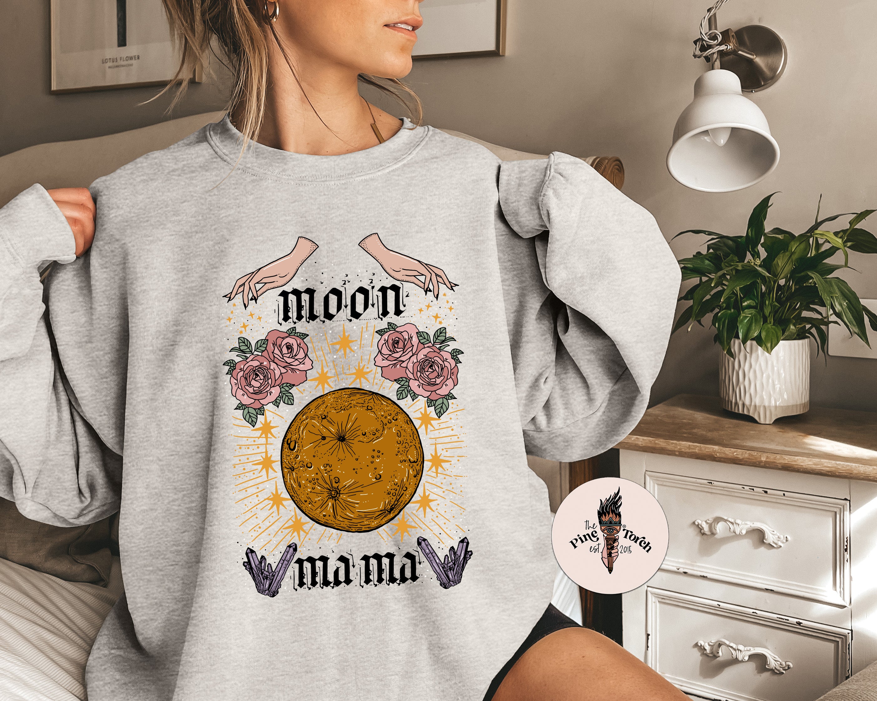 MOON MAMA // UNISEX PULLOVER