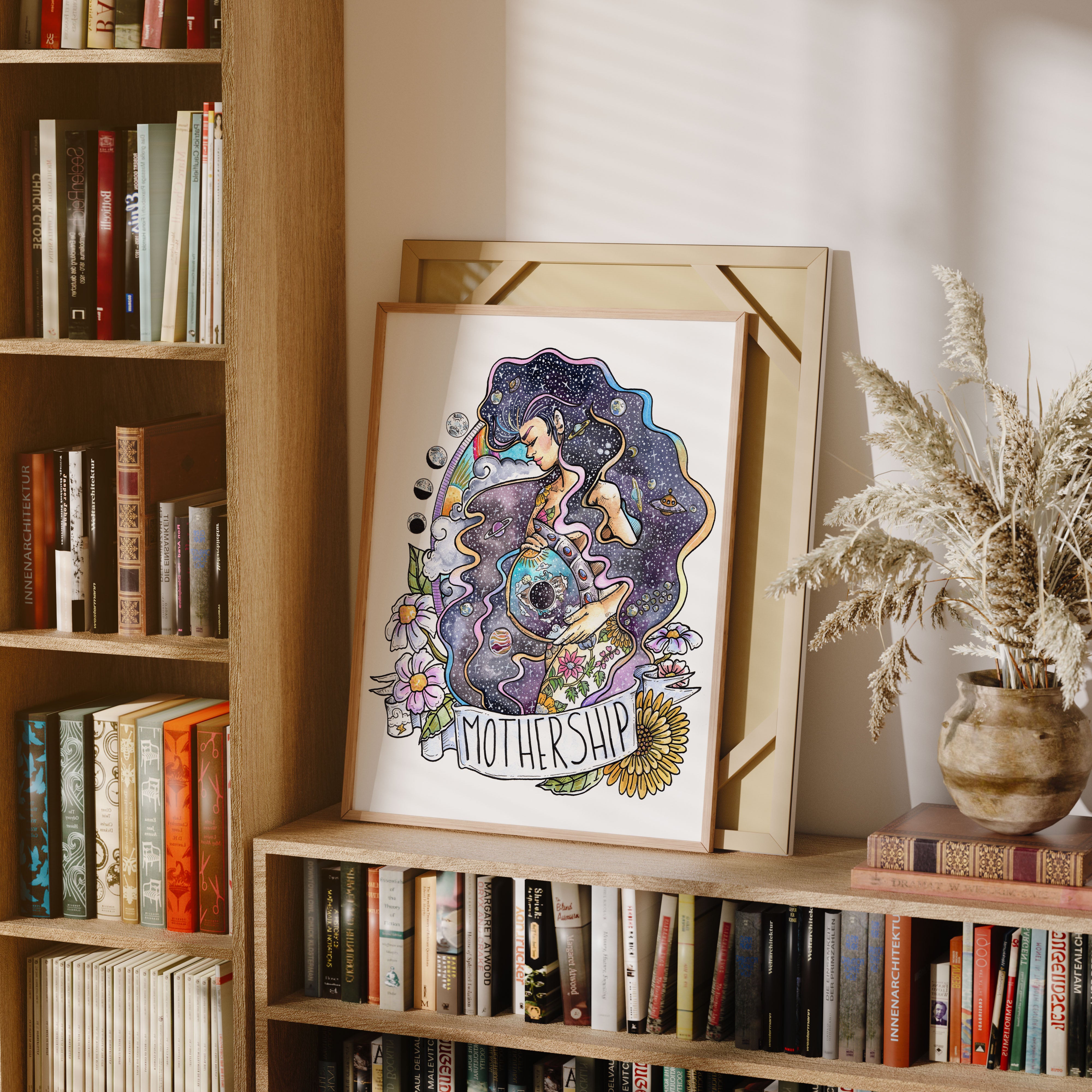 MOTHERSHIP // FRAMED POSTER PRINT