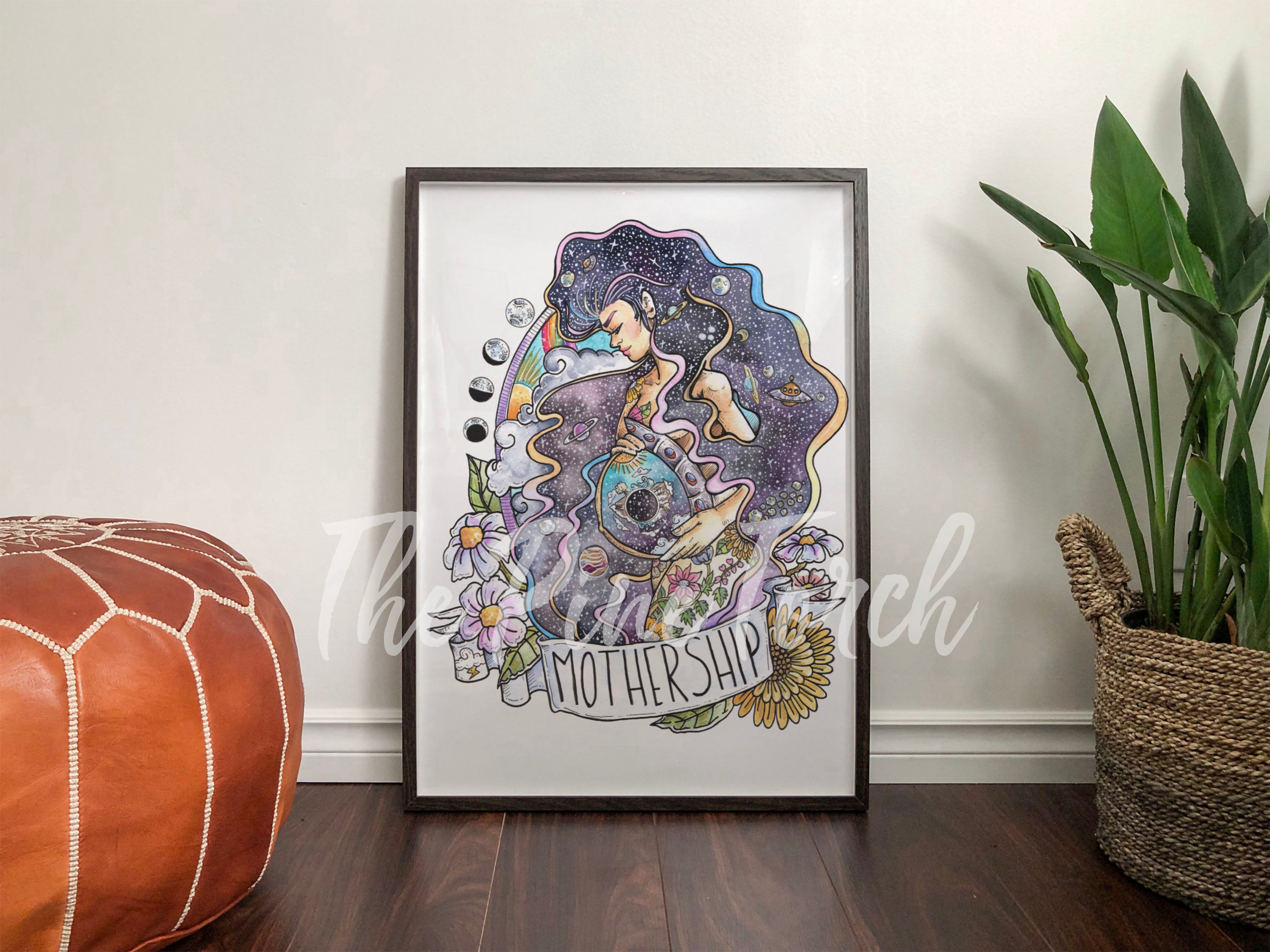 MOTHERSHIP // FRAMED POSTER PRINT