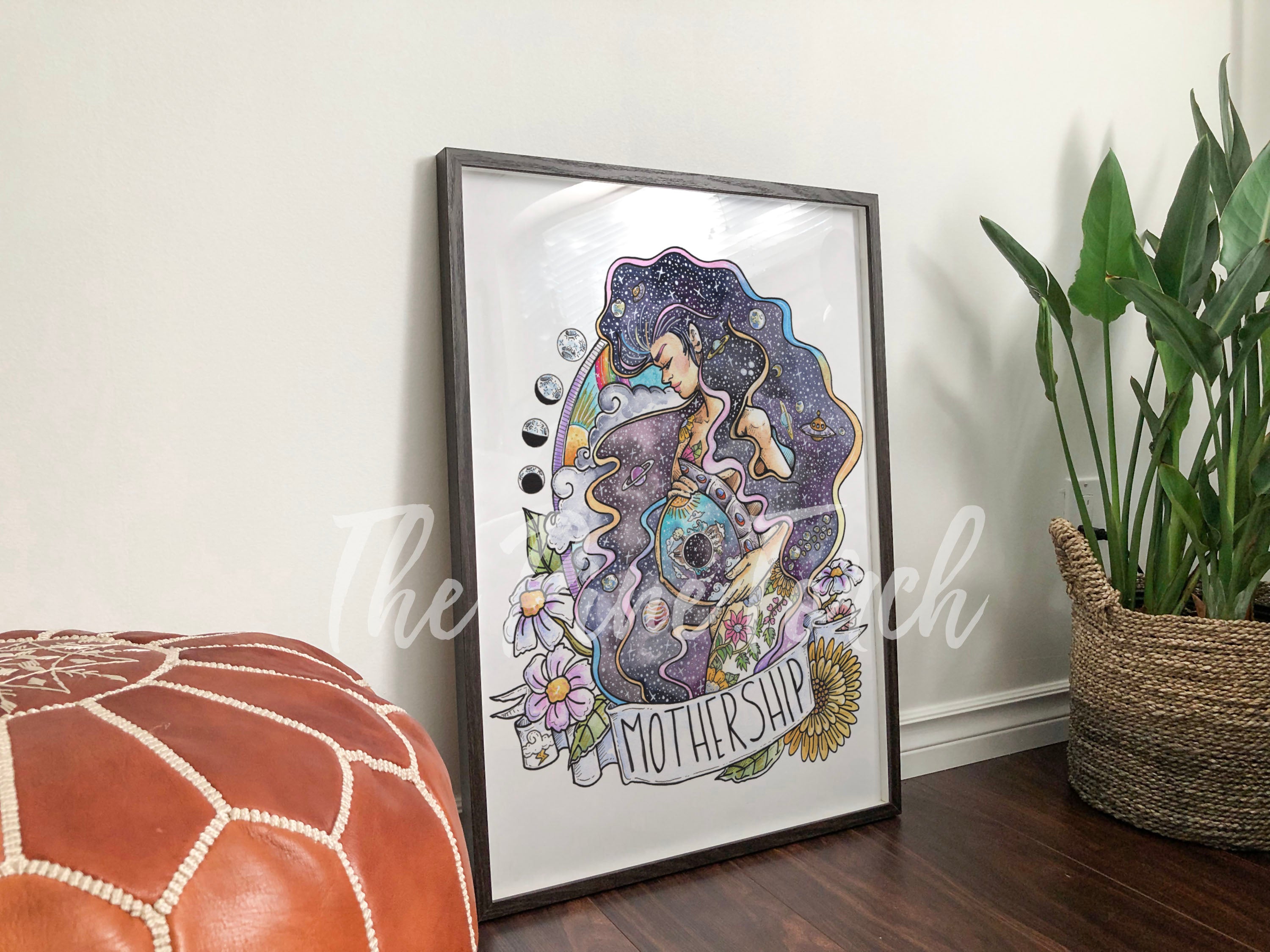 MOTHERSHIP // FRAMED POSTER PRINT
