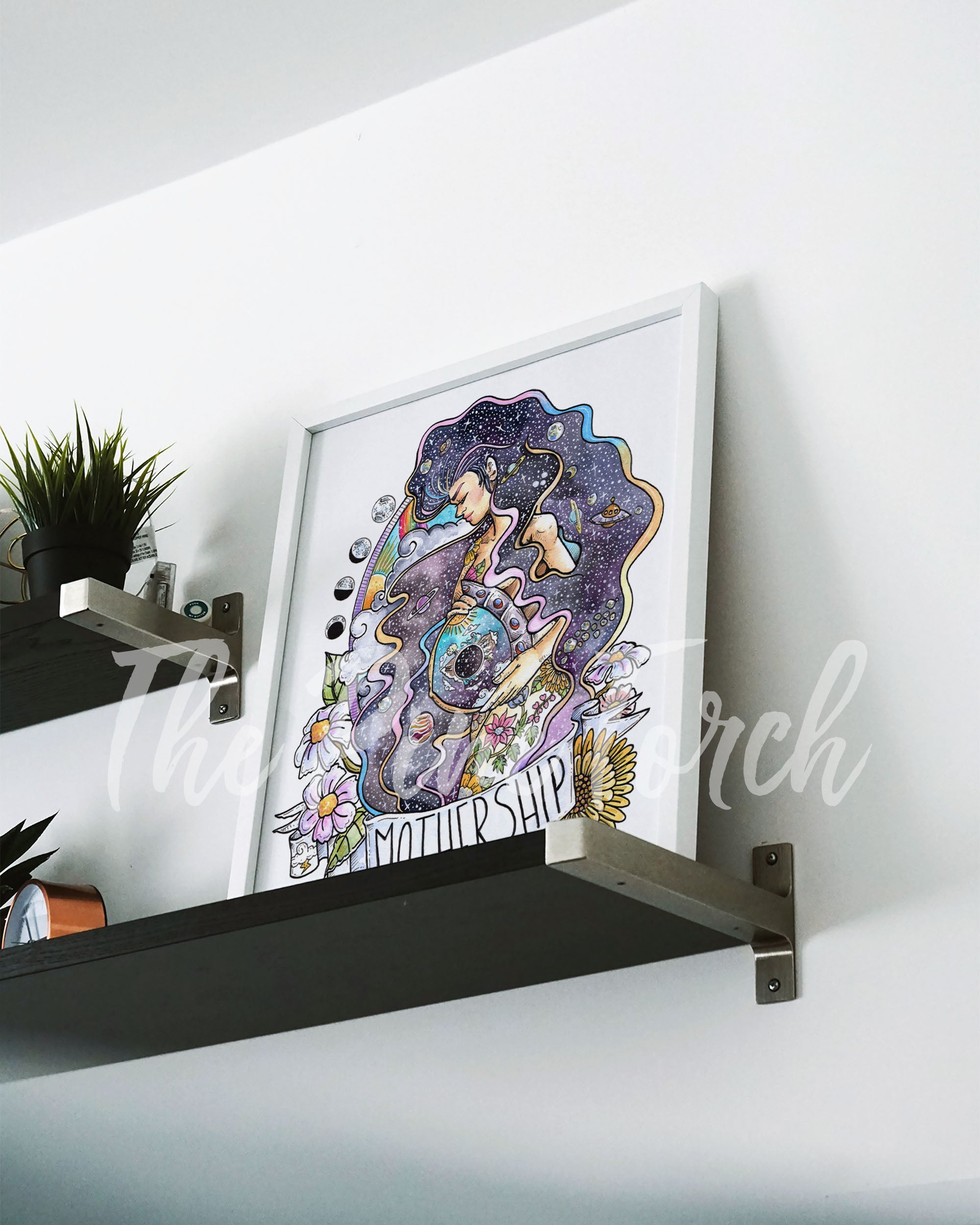 MOTHERSHIP // FRAMED POSTER PRINT