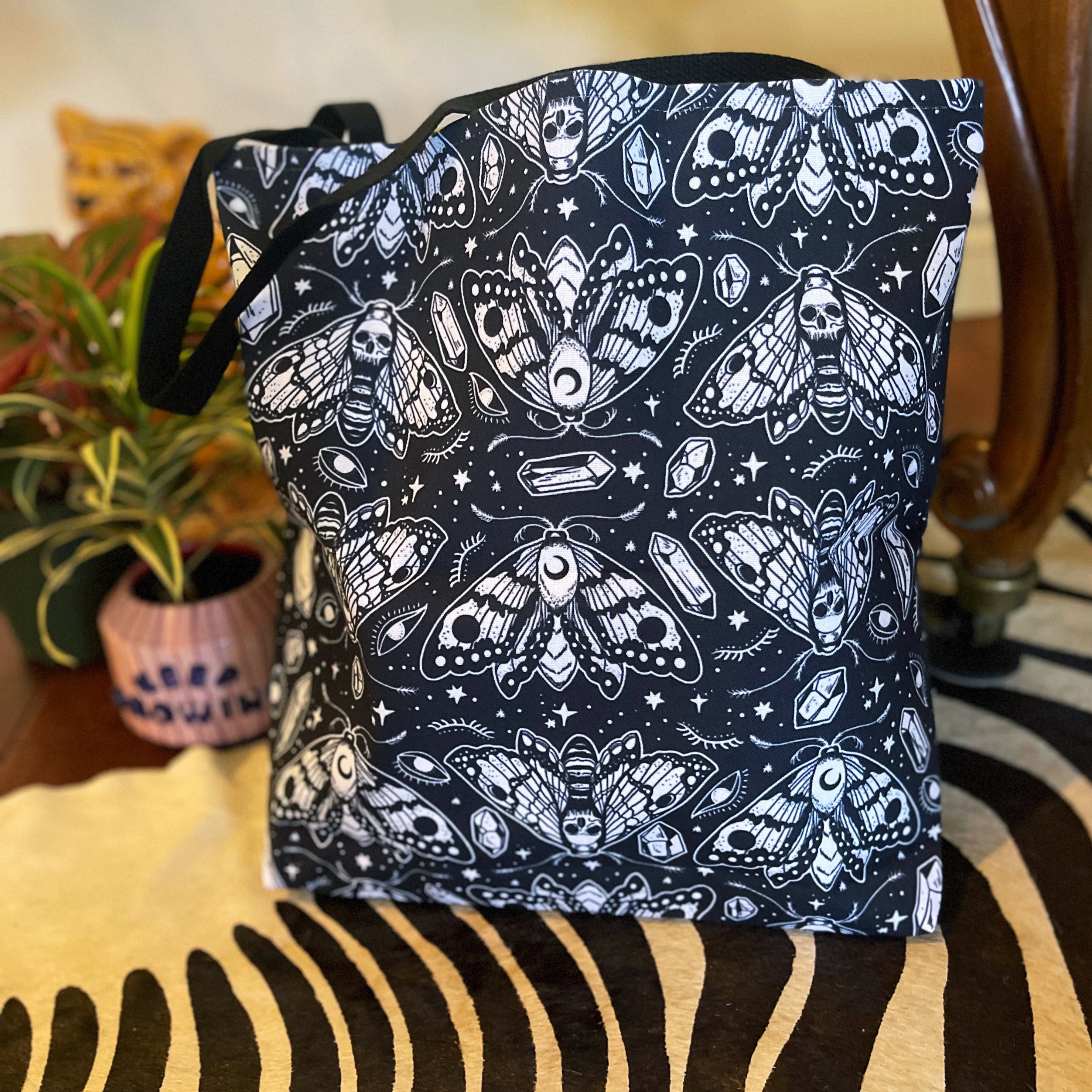 WITCHY MOTH // TOTE BAG (3 Sizes)