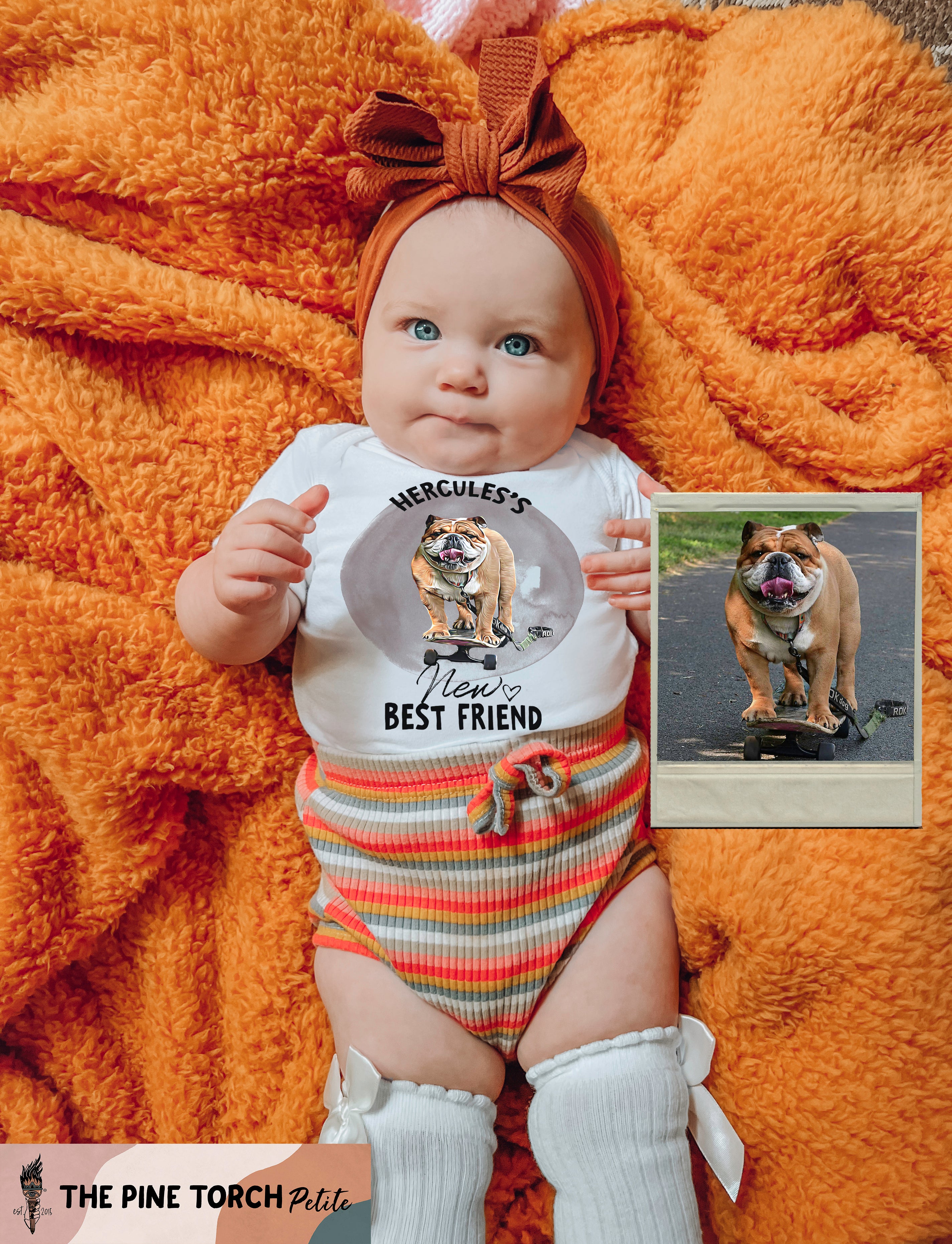 « CUSTOM DOG - NEW BEST FRIEND » BODYSUIT