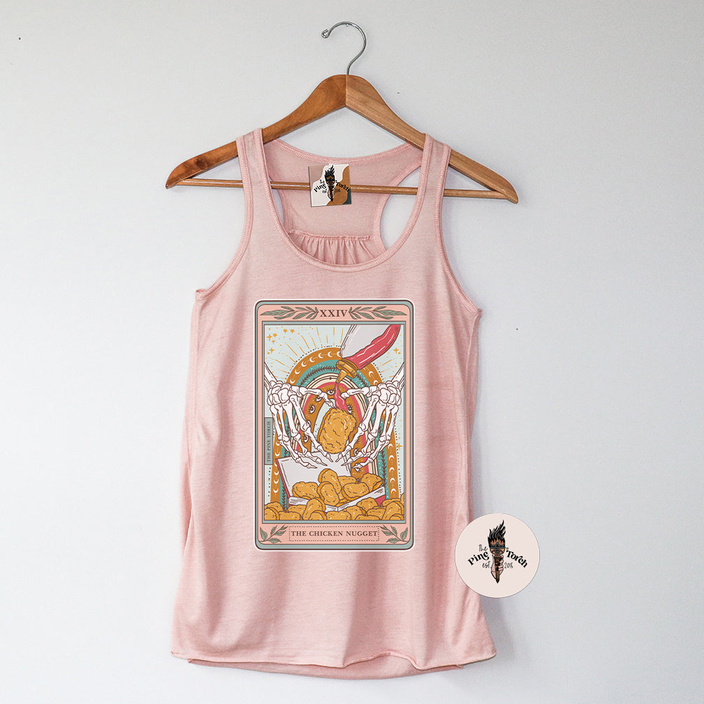 THE CHICKEN NUGGET // FLOWY RACERBACK TANK