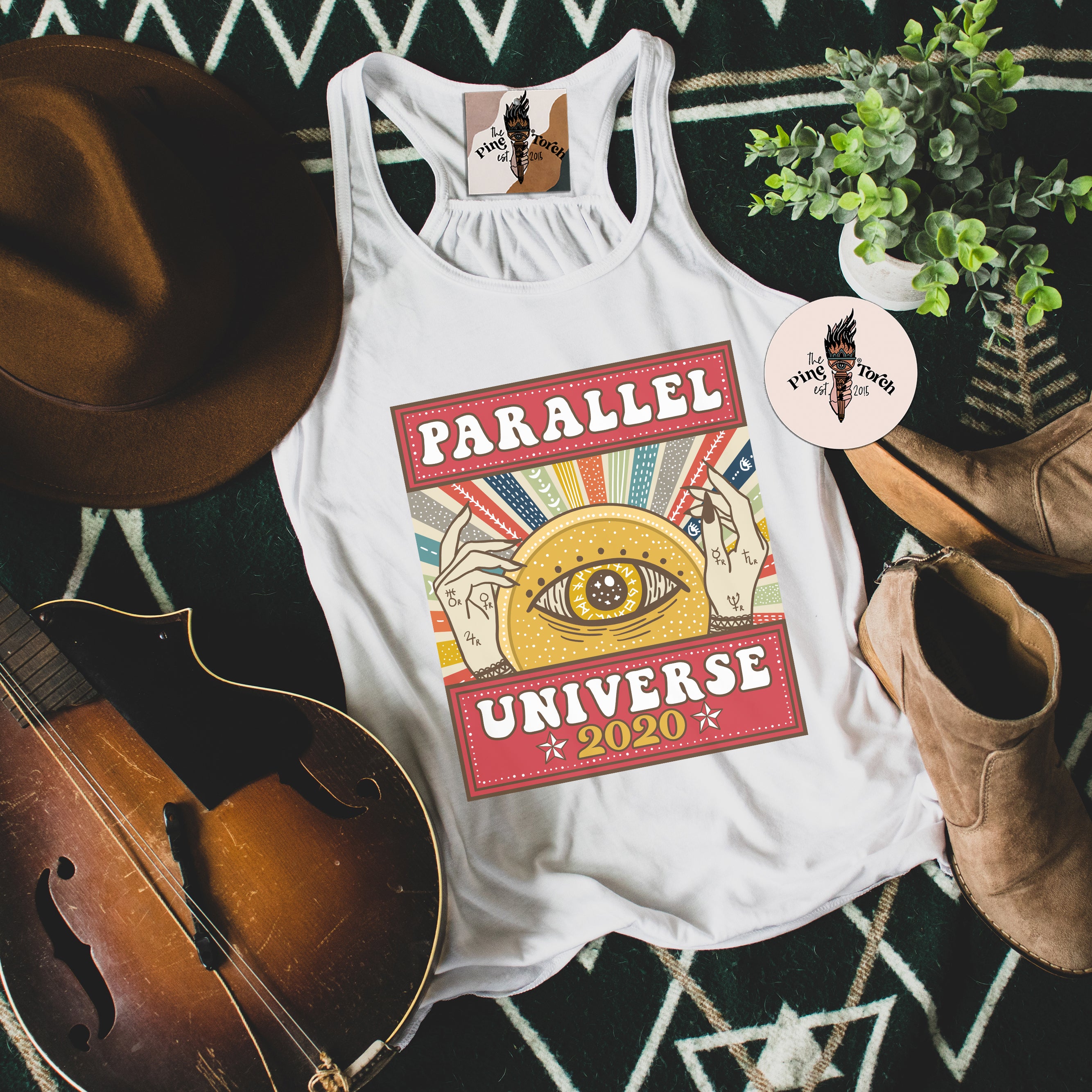 PARALLEL UNIVERSE // FLOWY RACERBACK TANK