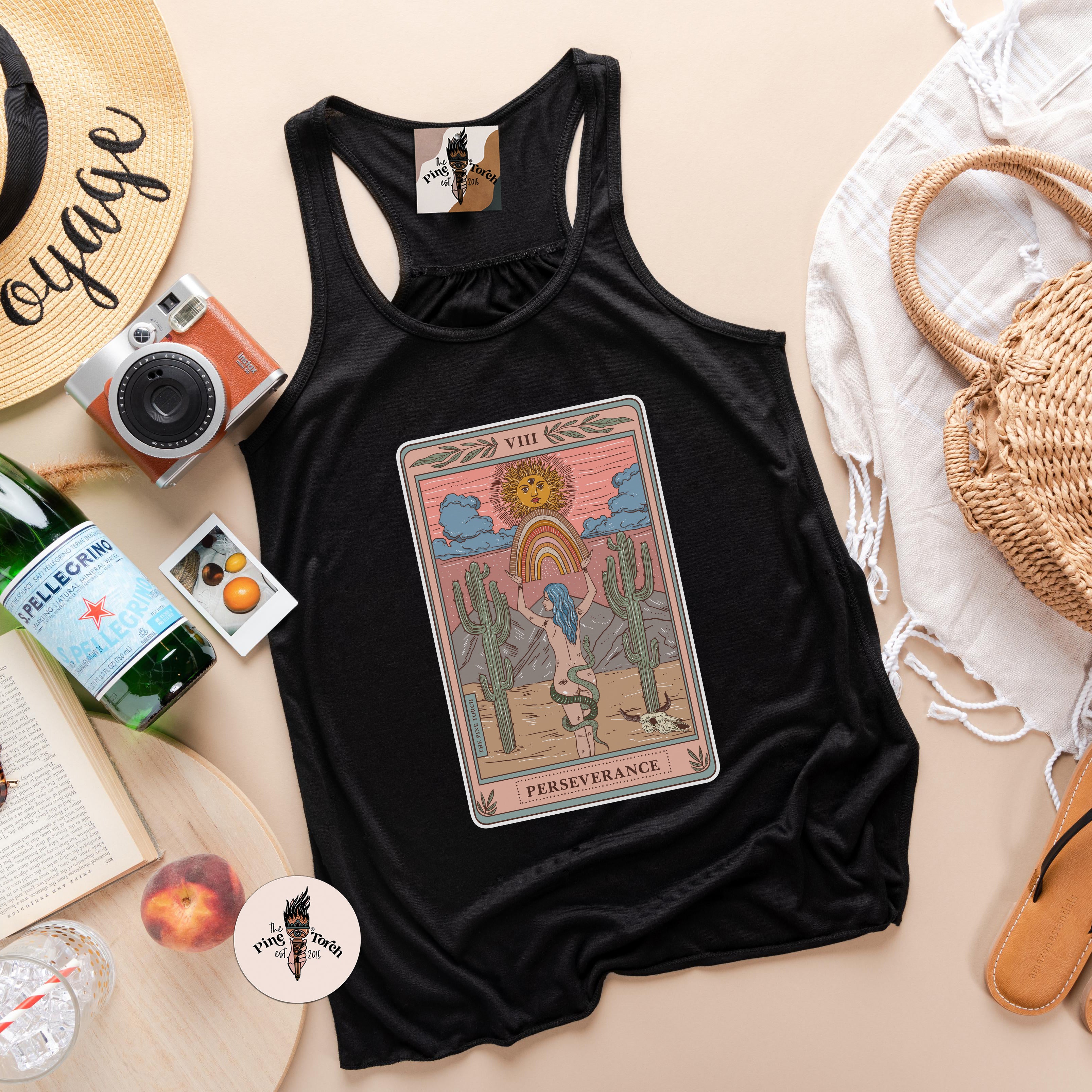 PERSEVERANCE // FLOWY RACERBACK TANK