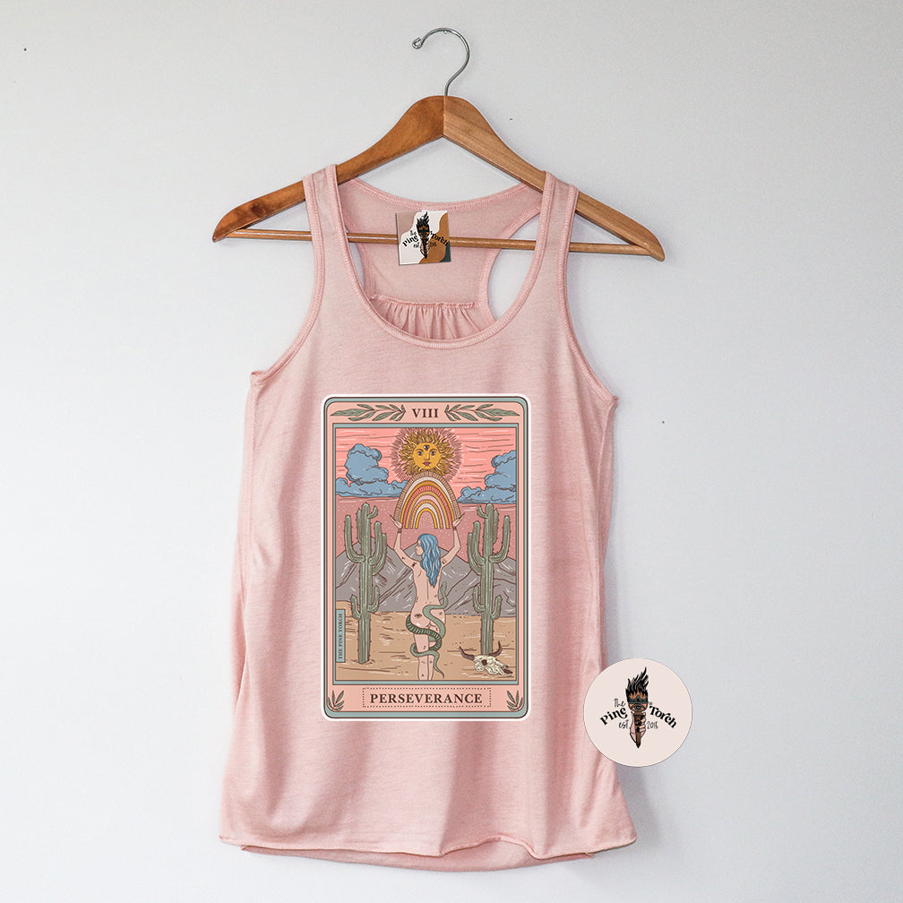 PERSEVERANCE // FLOWY RACERBACK TANK