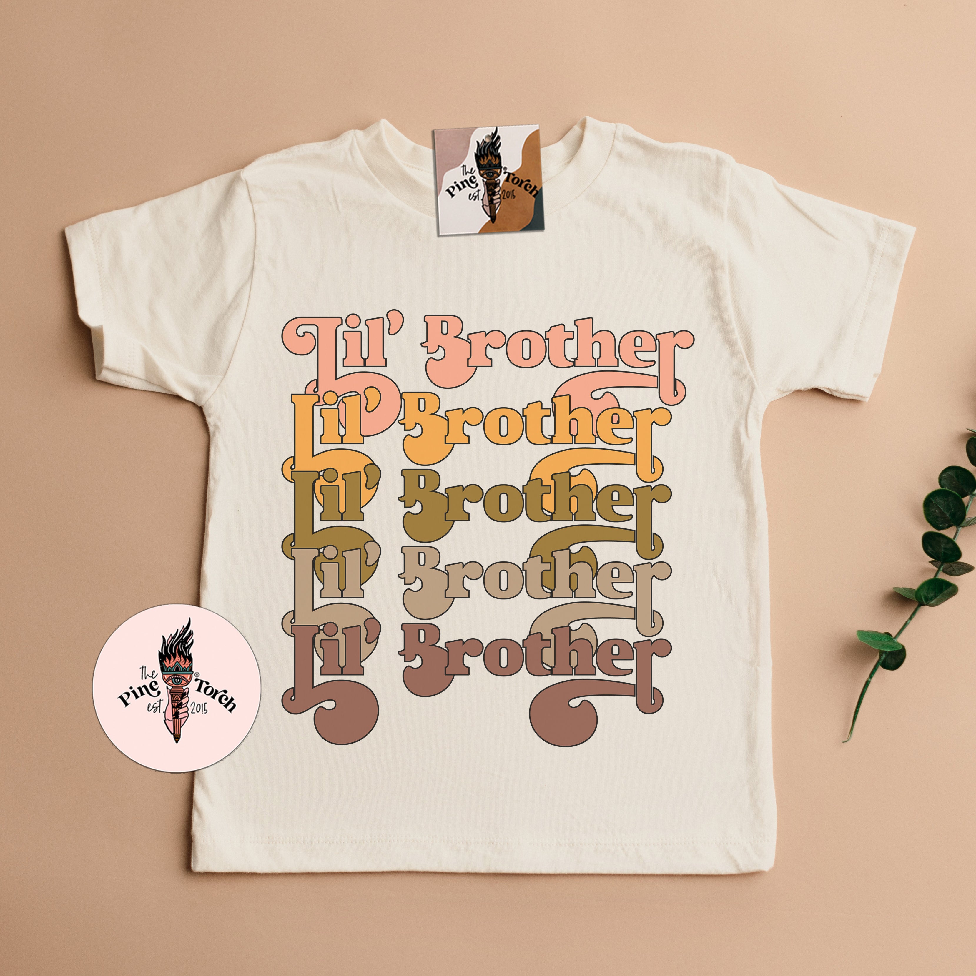 « LITTLE BROTHER RETRO REPLAY » KID'S TEE
