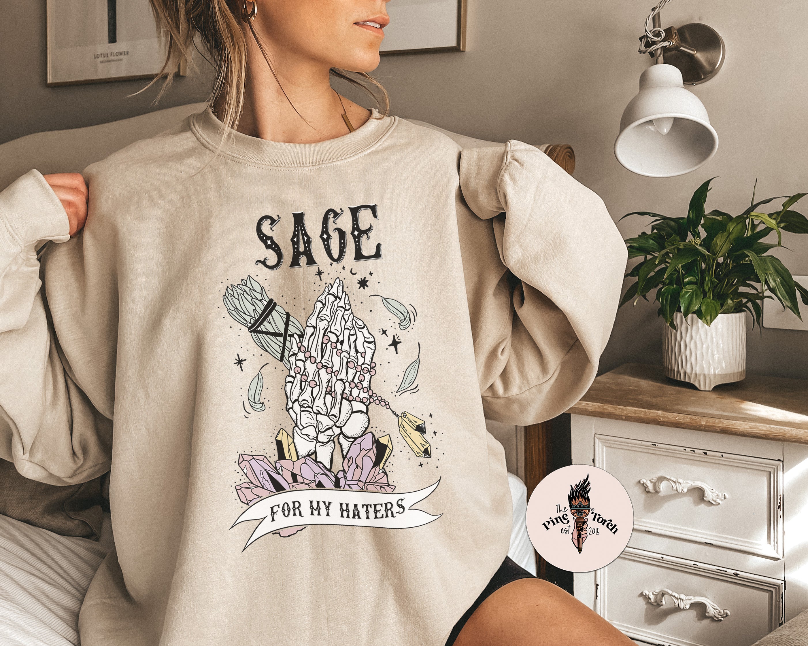 SAGE FOR MY HATERS // UNISEX PULLOVER