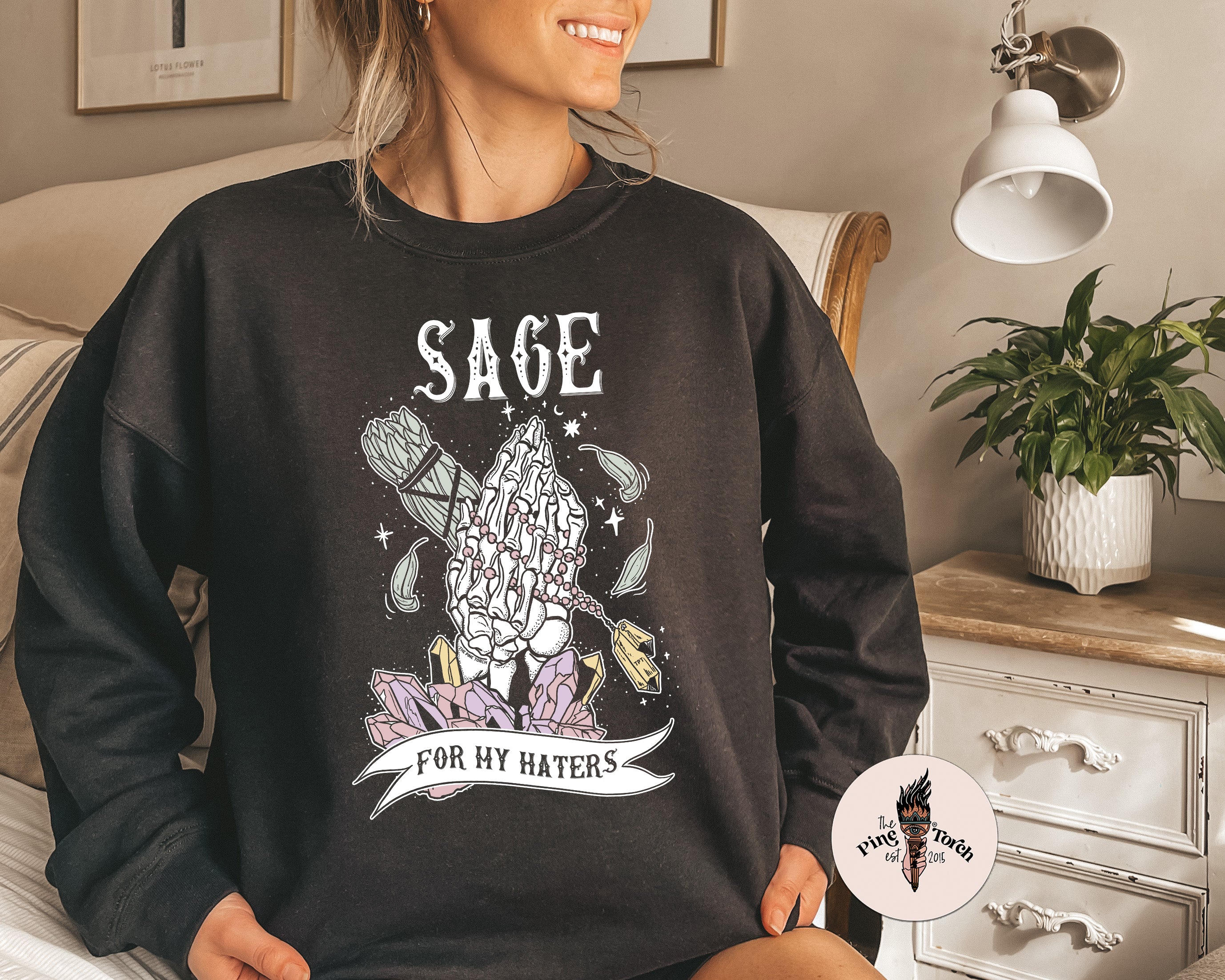 SAGE FOR MY HATERS // UNISEX PULLOVER
