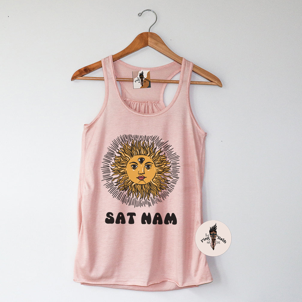 SAT NAM // FLOWY RACERBACK TANK