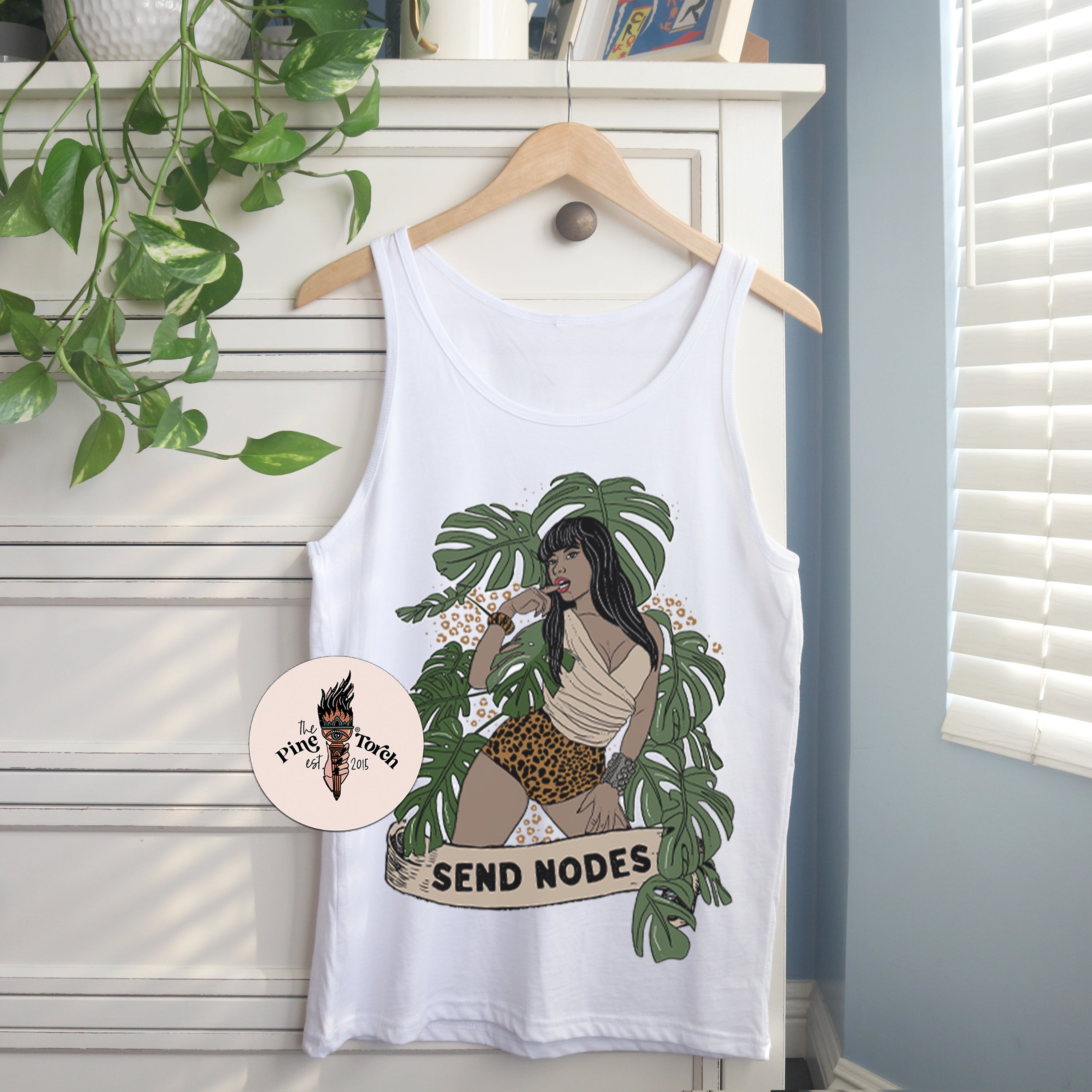 « SEND NODES » UNISEX TANK