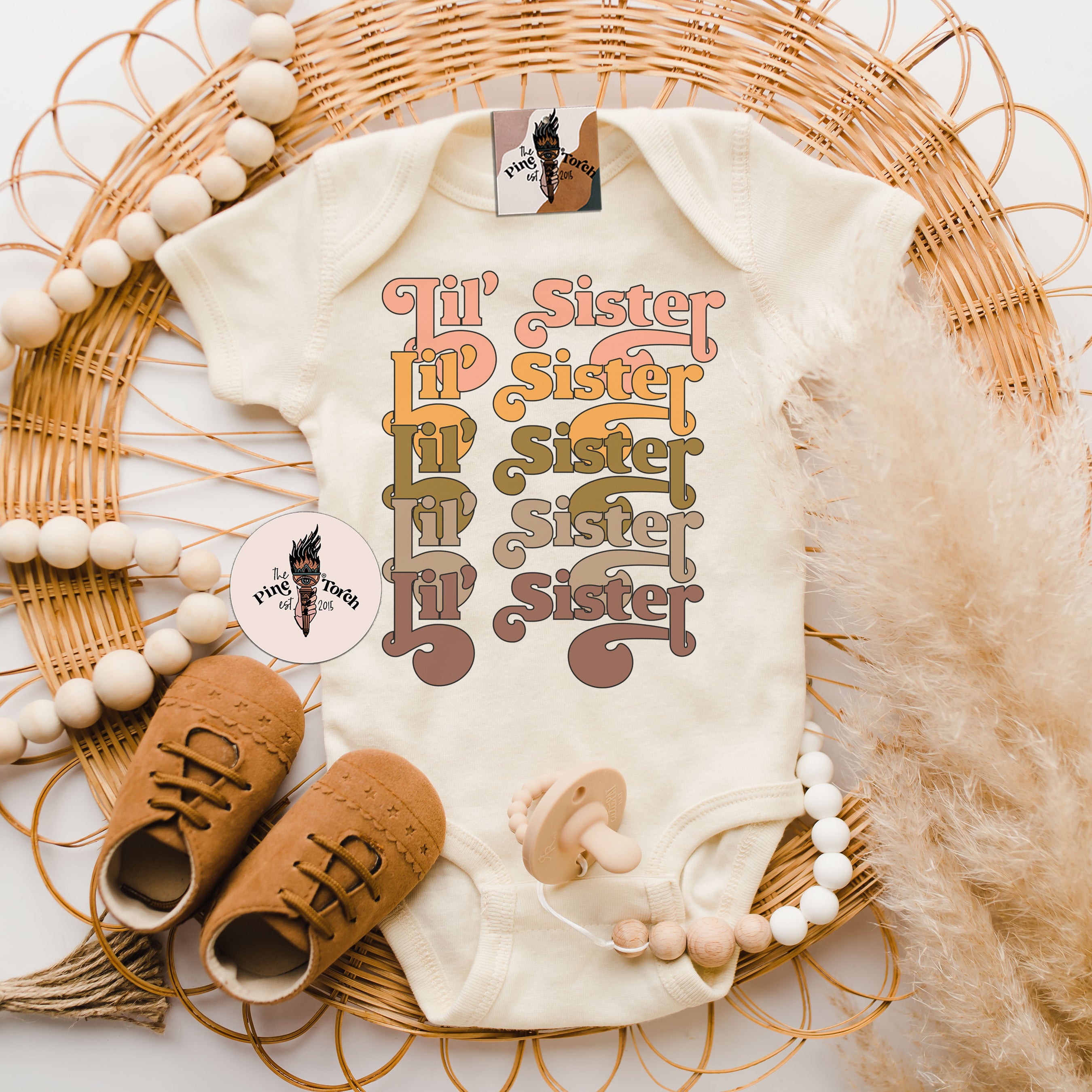 « LITTLE SISTER RETRO REPLAY » BODYSUIT