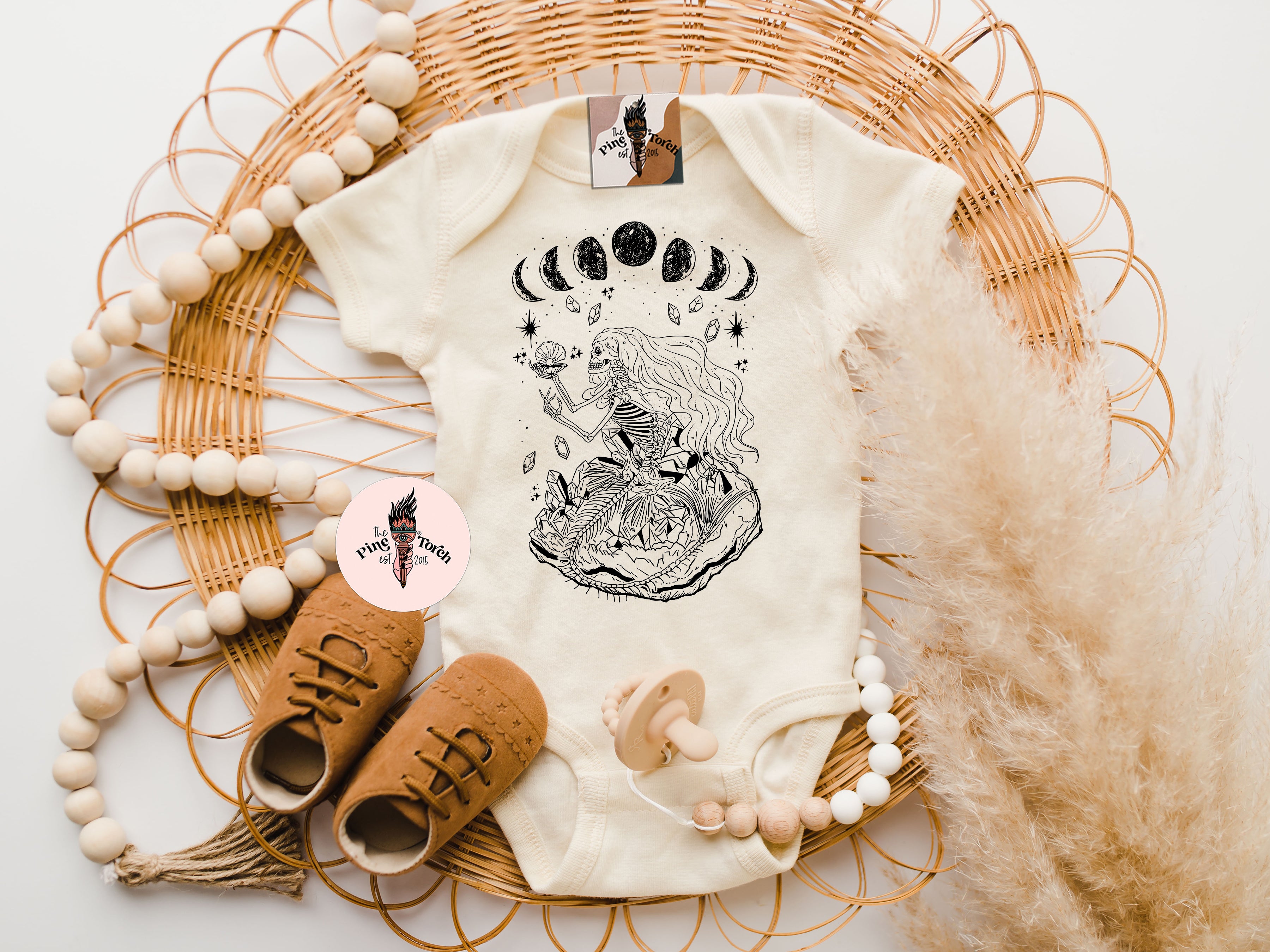 « MERMAID SKELETON » BODYSUIT