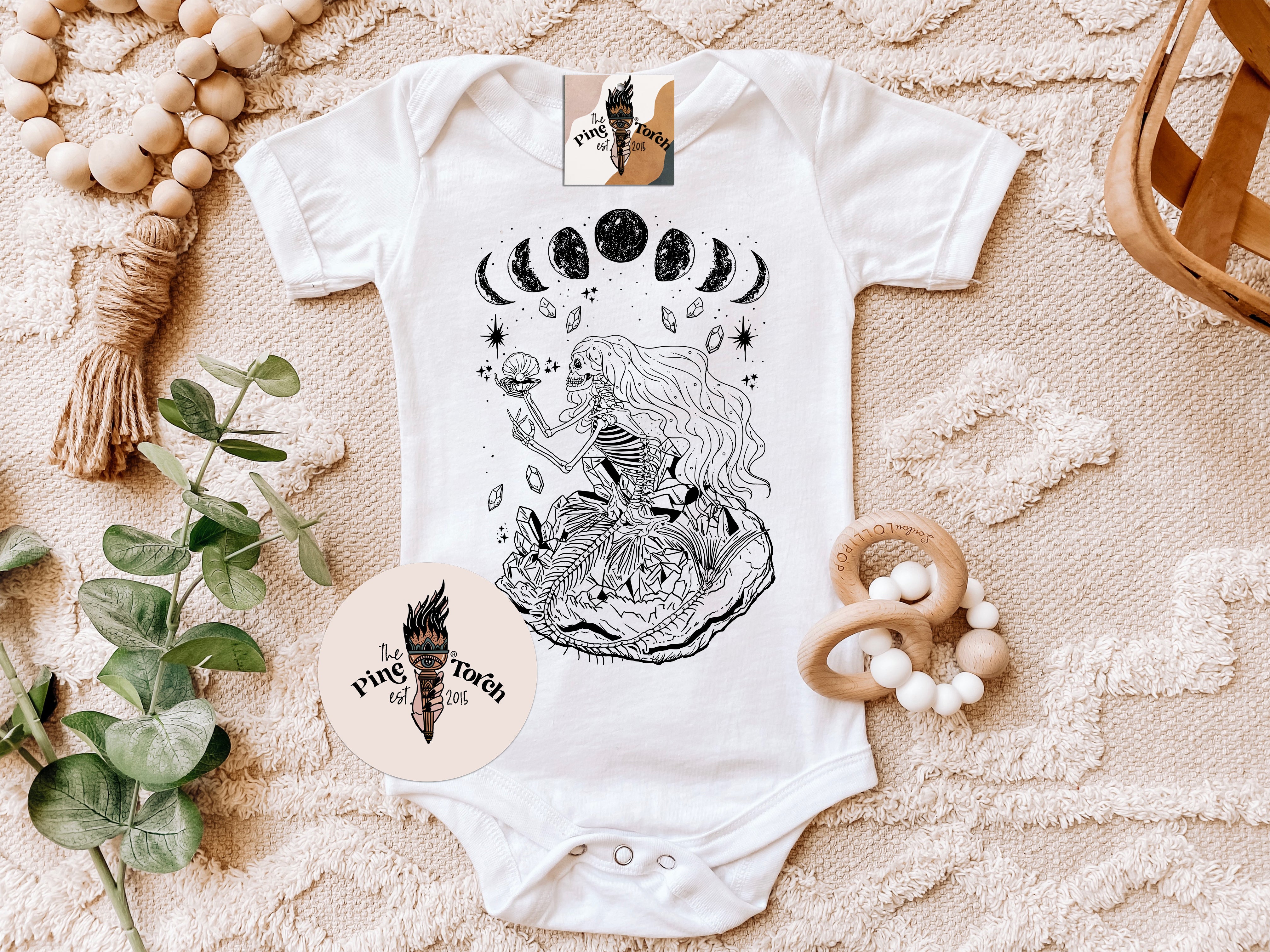 « MERMAID SKELETON » BODYSUIT