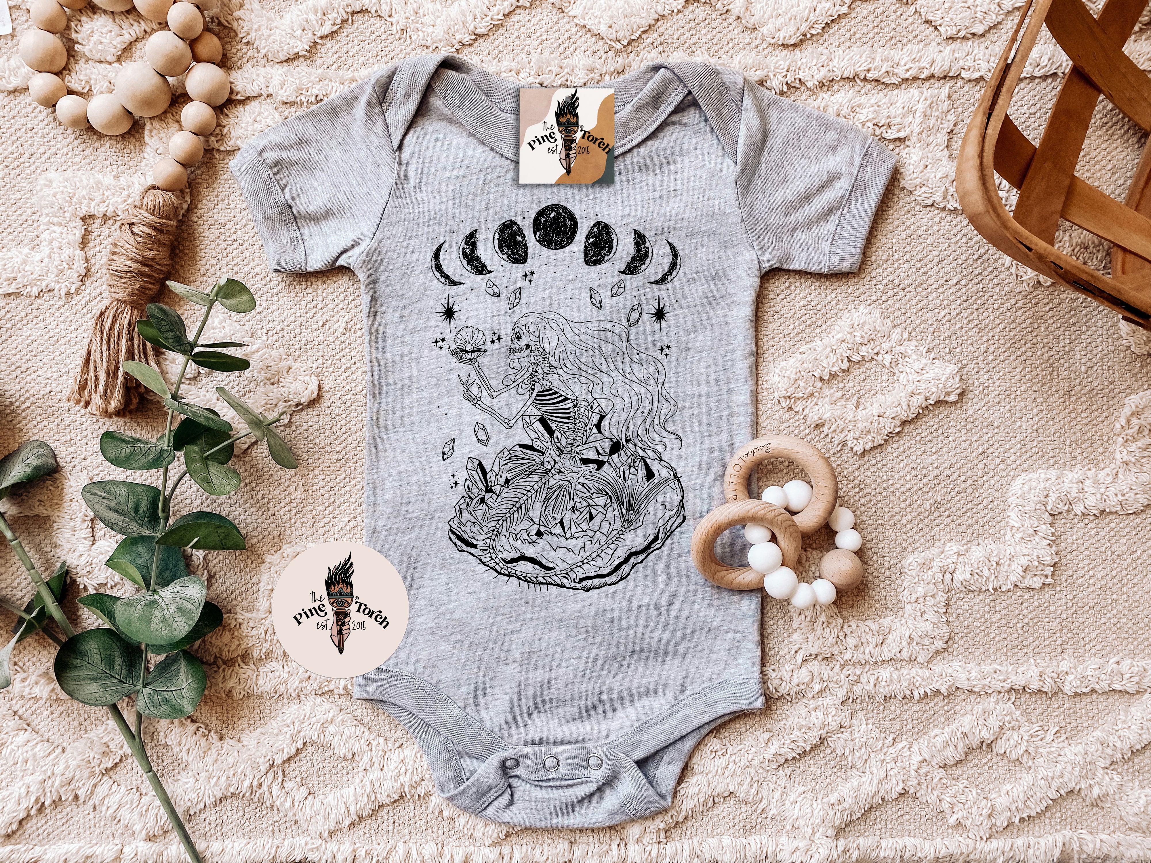 « MERMAID SKELETON » BODYSUIT