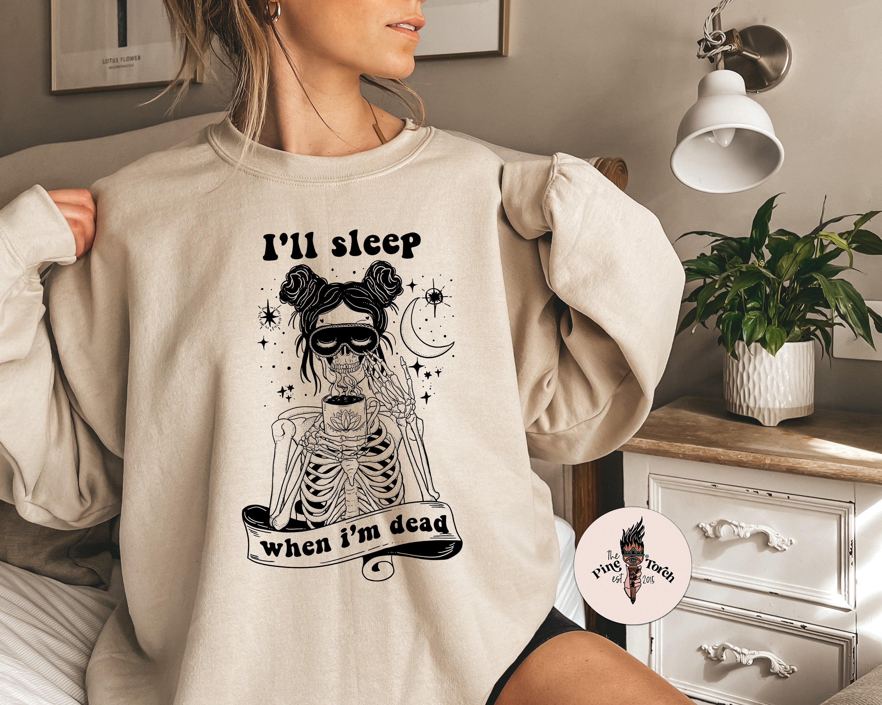 I'LL SLEEP WHEN I'M DEAD // UNISEX PULLOVER