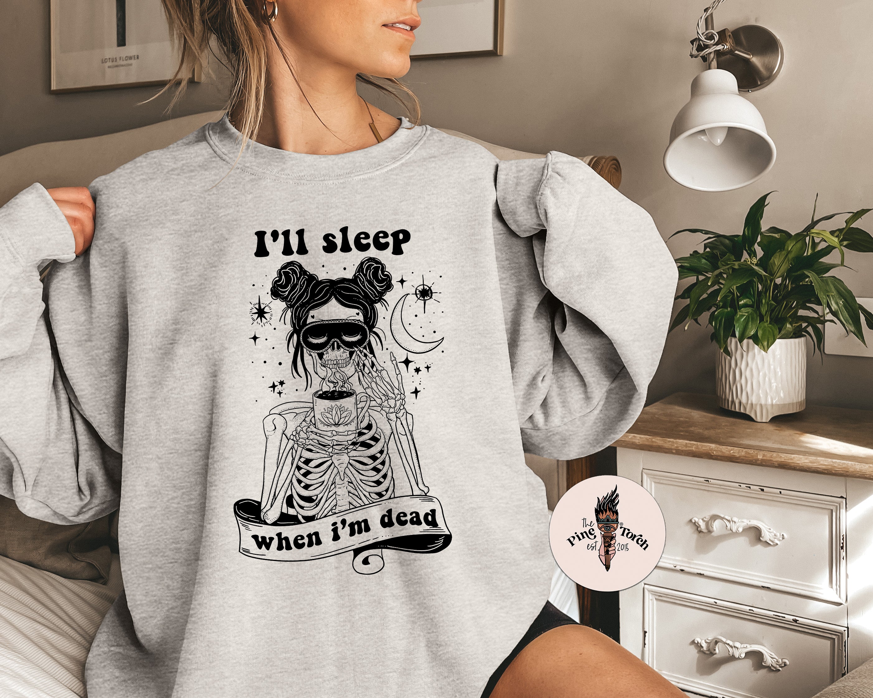 I'LL SLEEP WHEN I'M DEAD // UNISEX PULLOVER