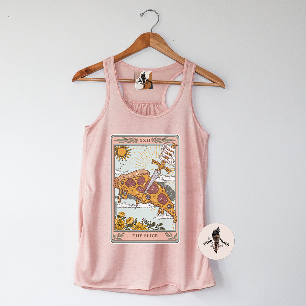 THE SLICE // FLOWY RACERBACK TANK