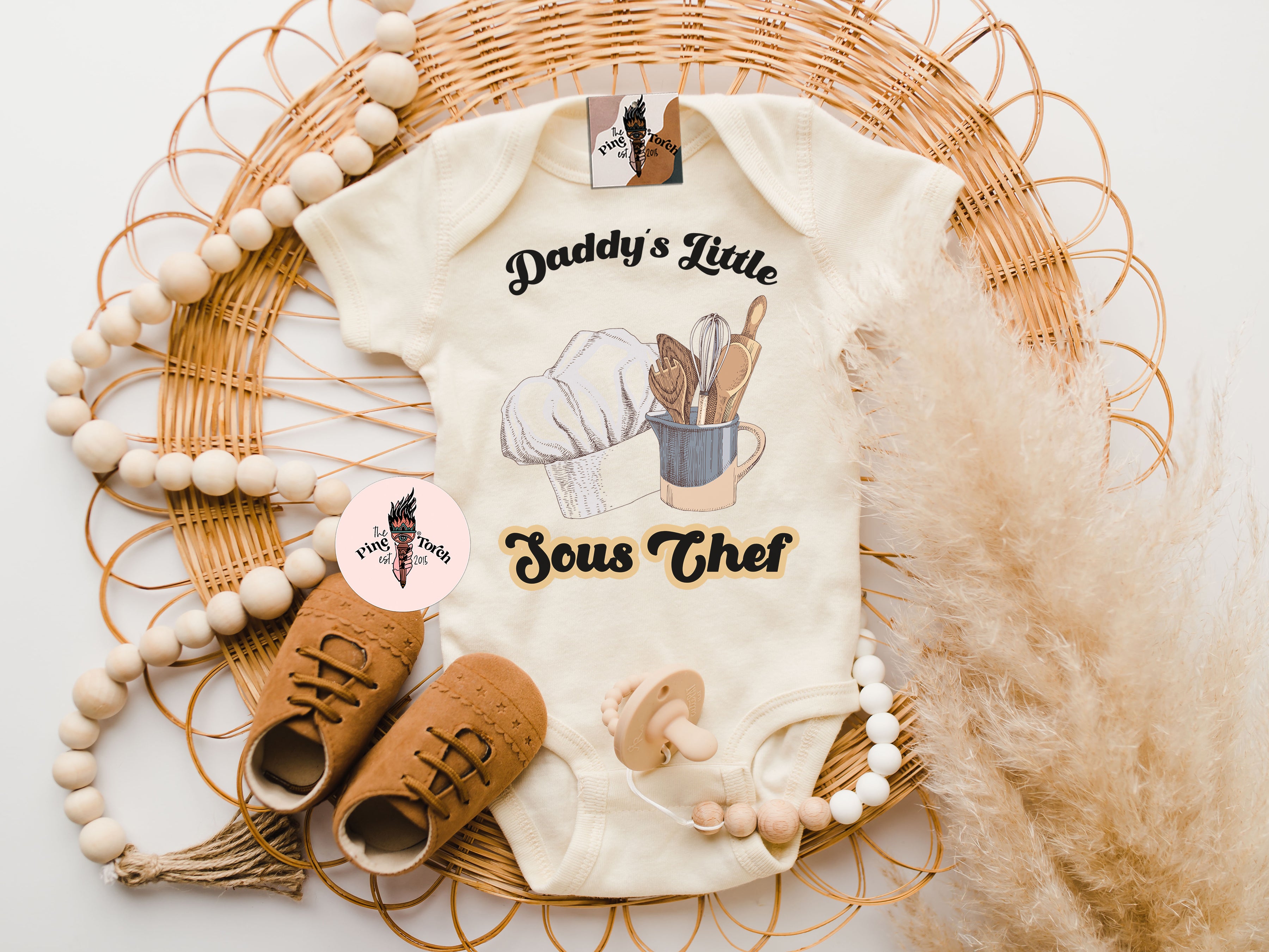 « DADDY'S LITTLE SOUS CHEF » BODYSUIT